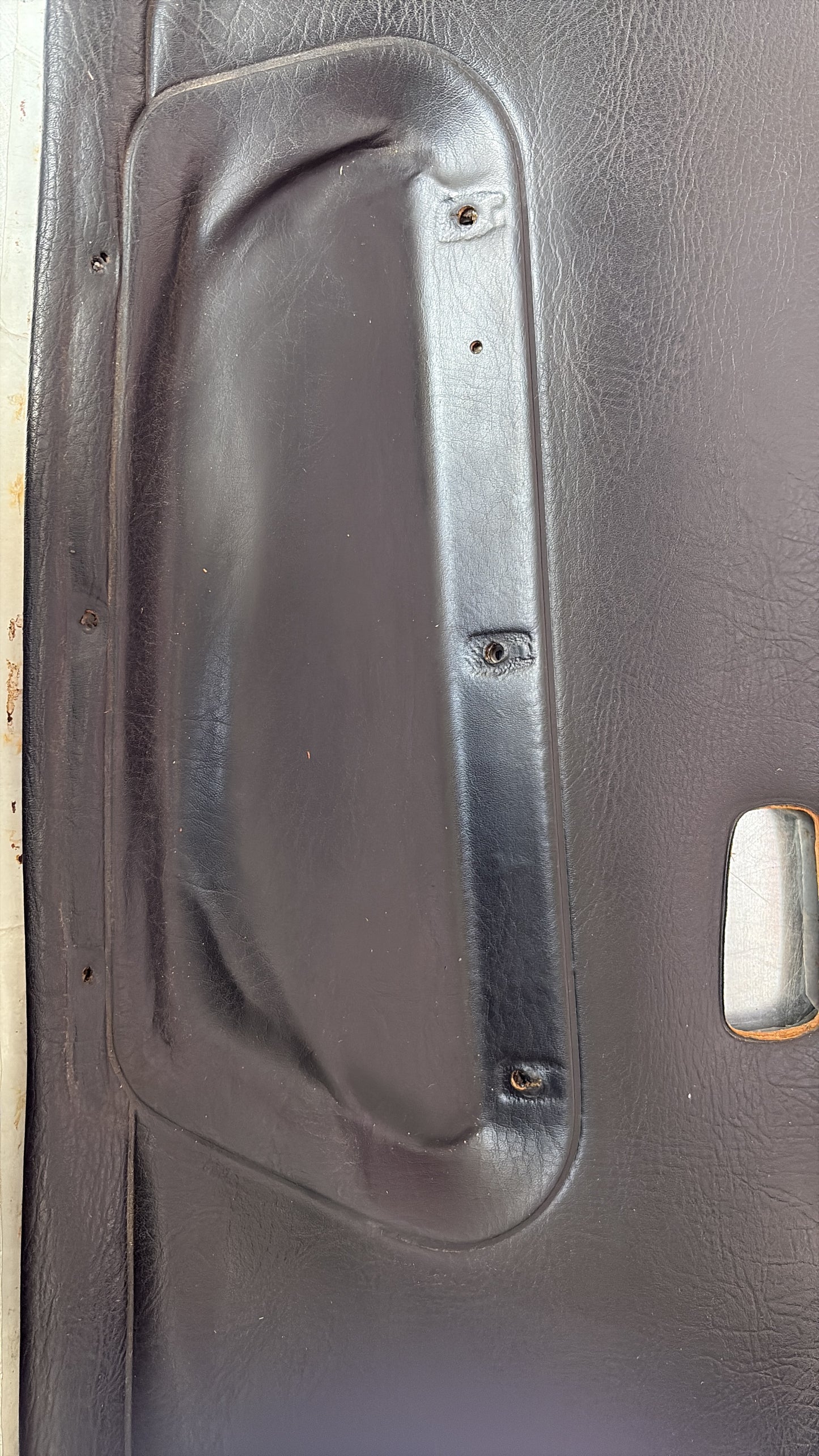 Porsche 924 / 944 Pair of early manual scripted door cards, used for spares or repair 477867012 / 477867011