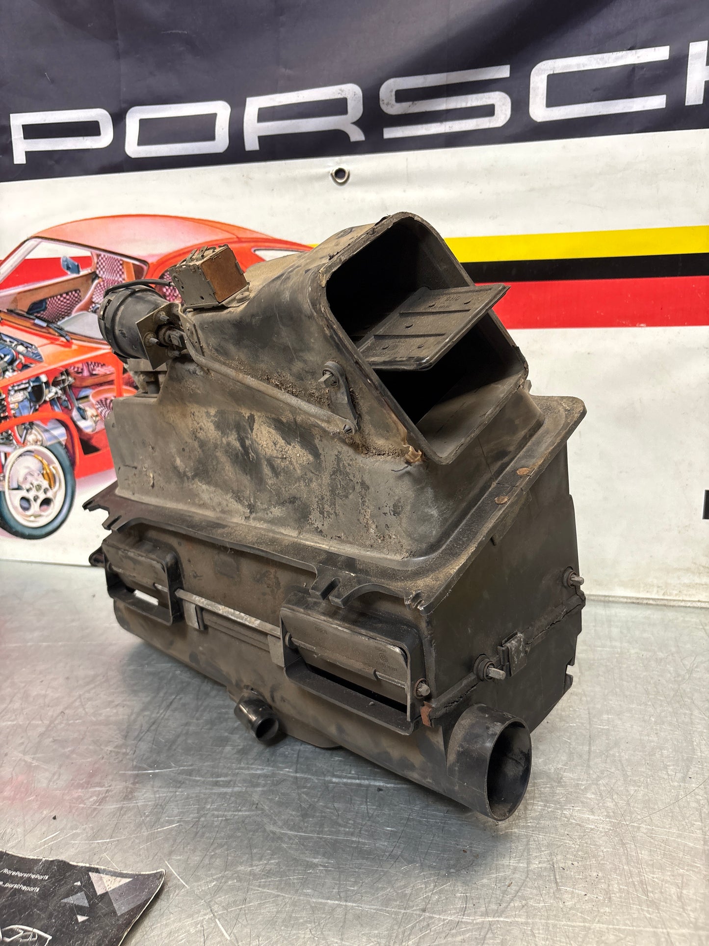 Porsche 928 heater box, LHD, 92857303604, used
