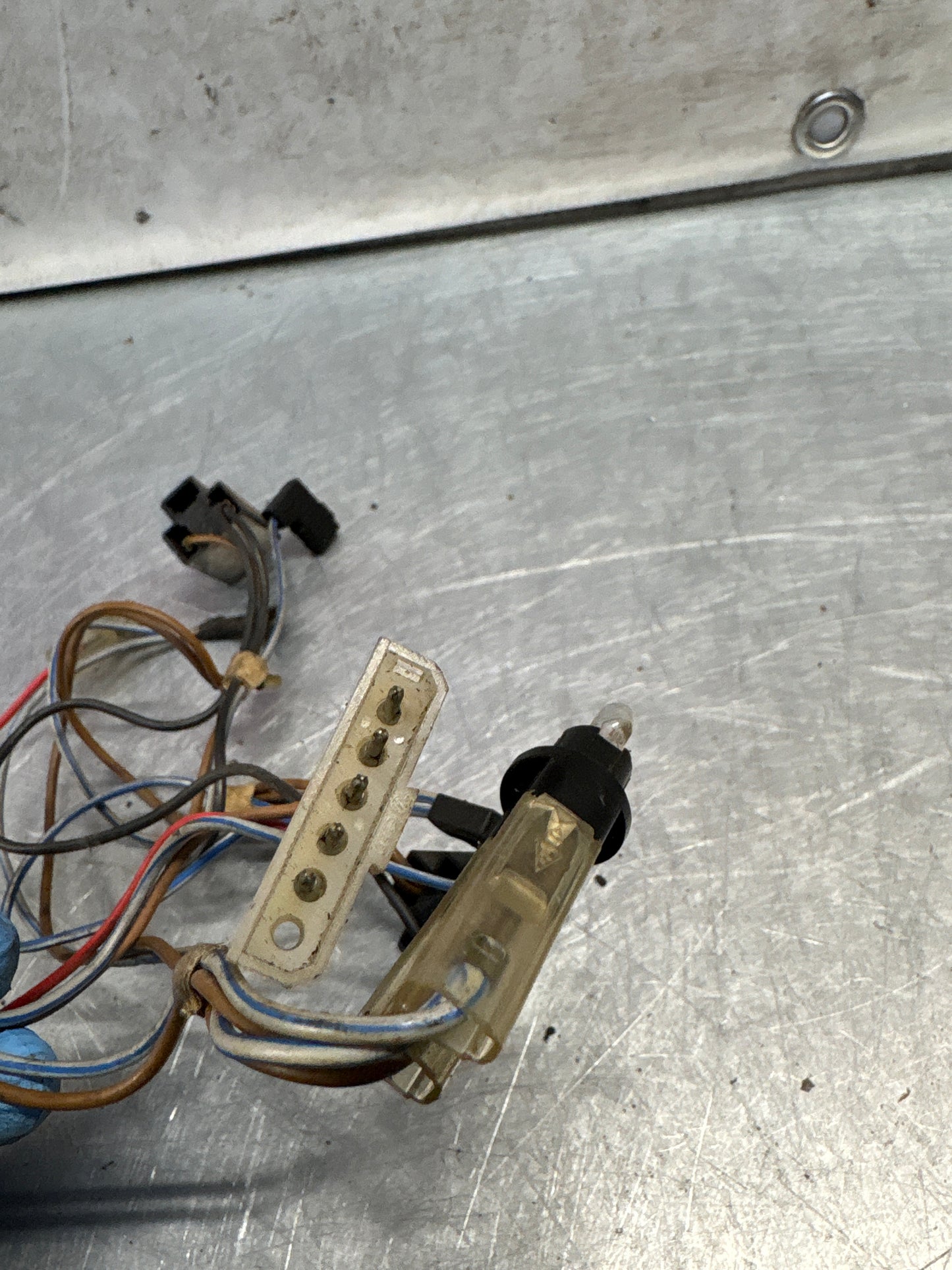Porsche 924 76-79 instrument wiring harness, used 477971051