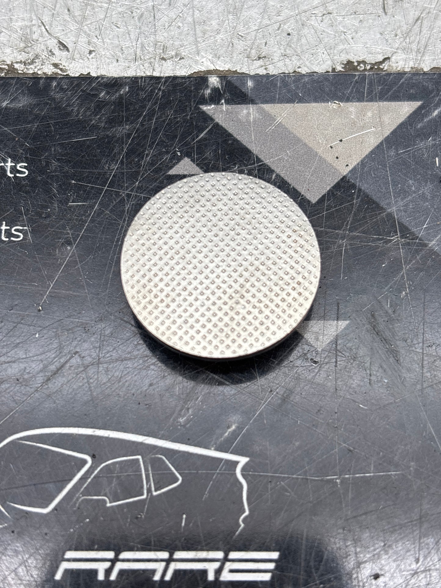 Porsche 924 944 928 968 rear view mirror mount, new, genuine 477845043