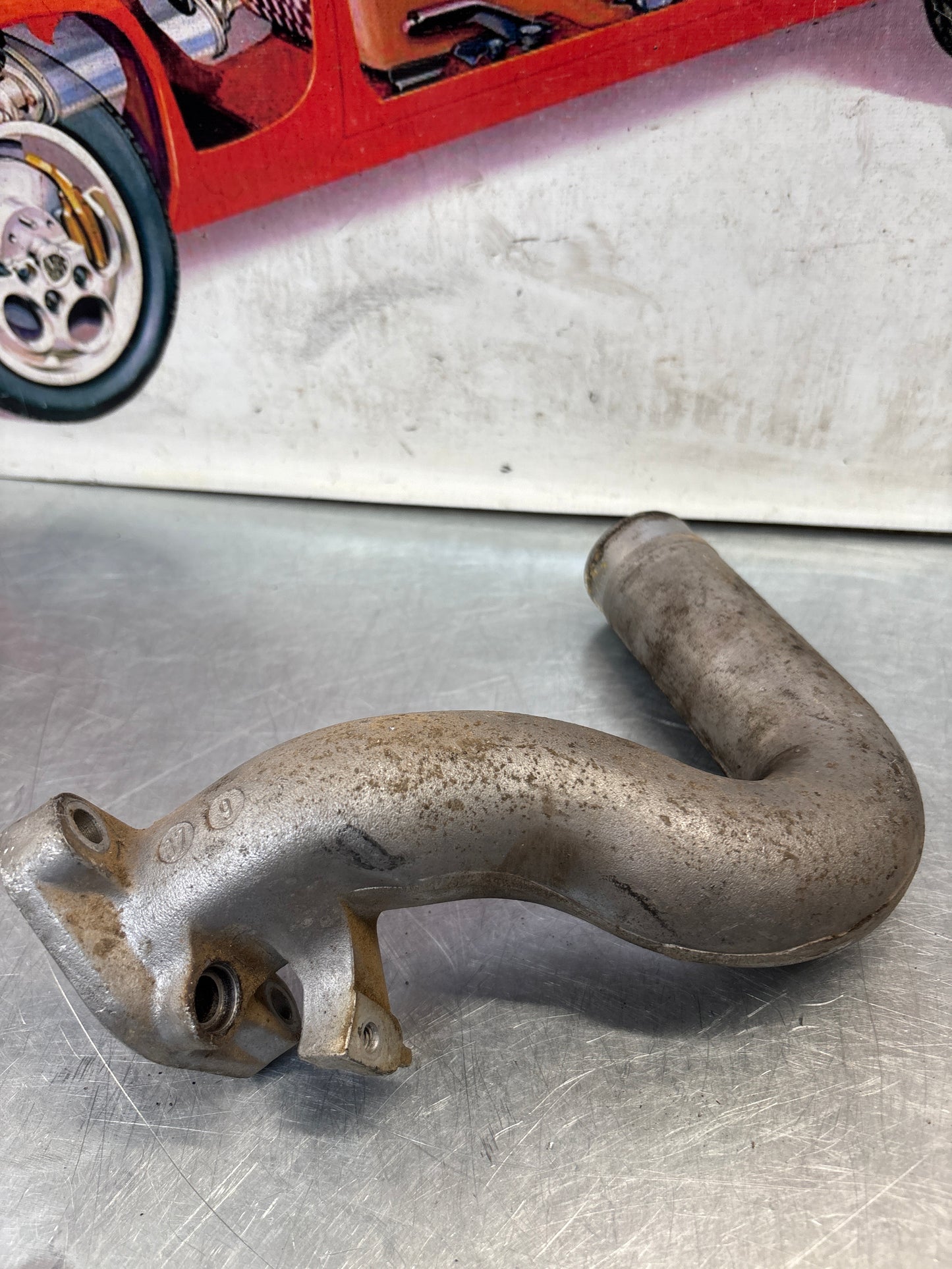 Porsche 928 S air intake manifold, used 9281102160R