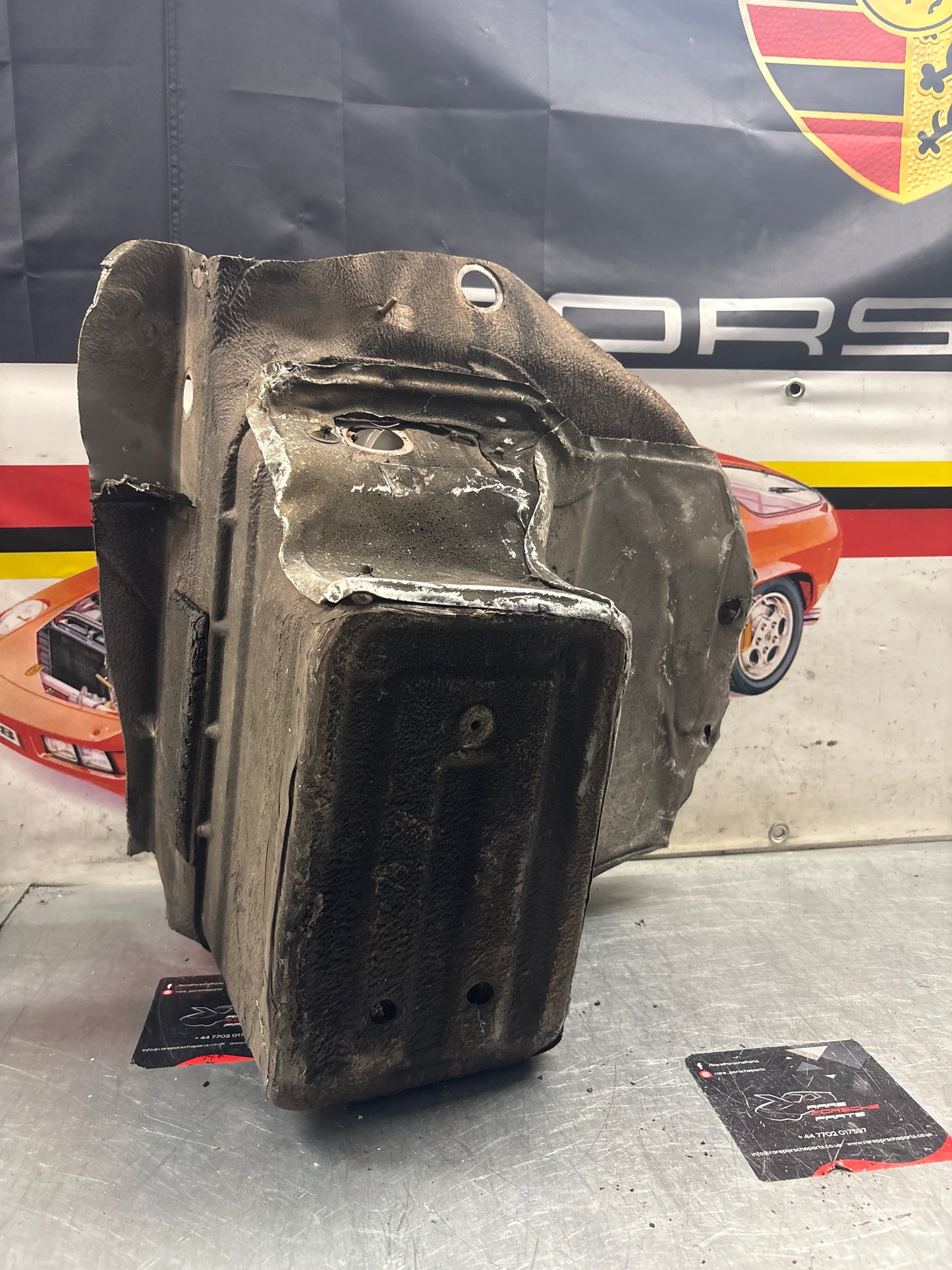 Porsche 928 Battery tray cut, 92850180502 used