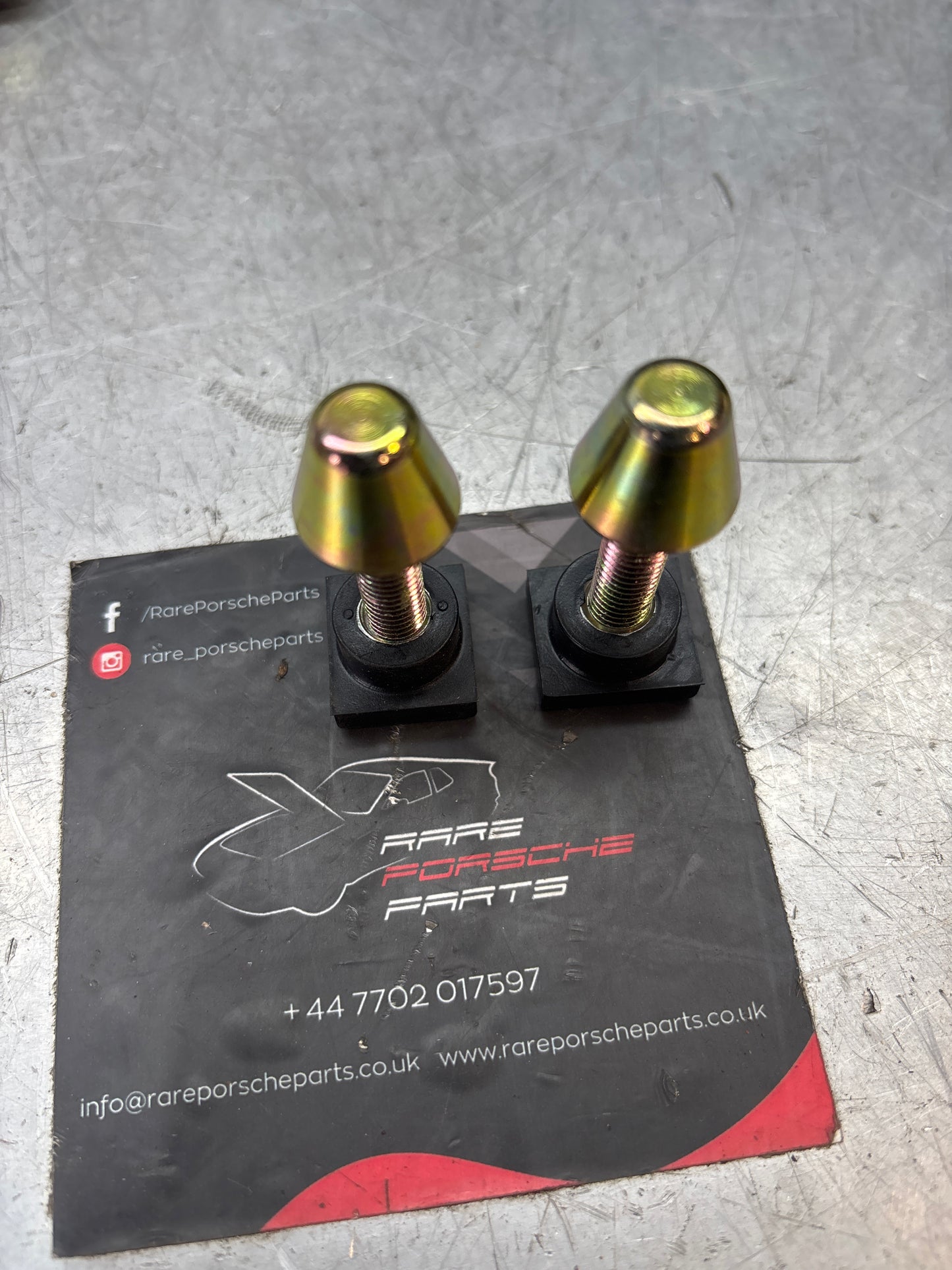 Porsche 944 924 924S 968 Rear Hatch Tailgate Pin Kit - Genuine Porsche 94453854700