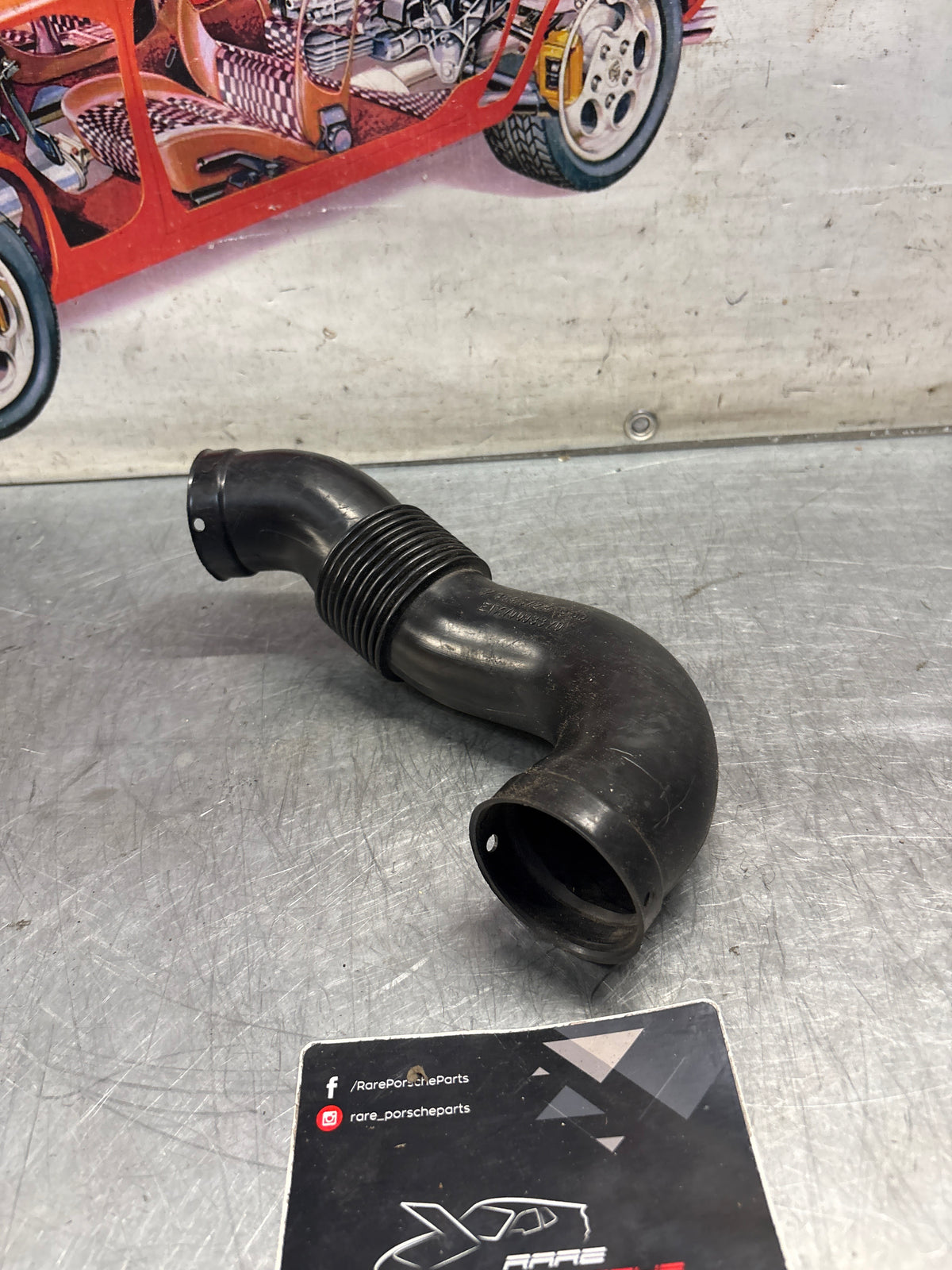 Porsche 911 964 left air duct, used 96457241900