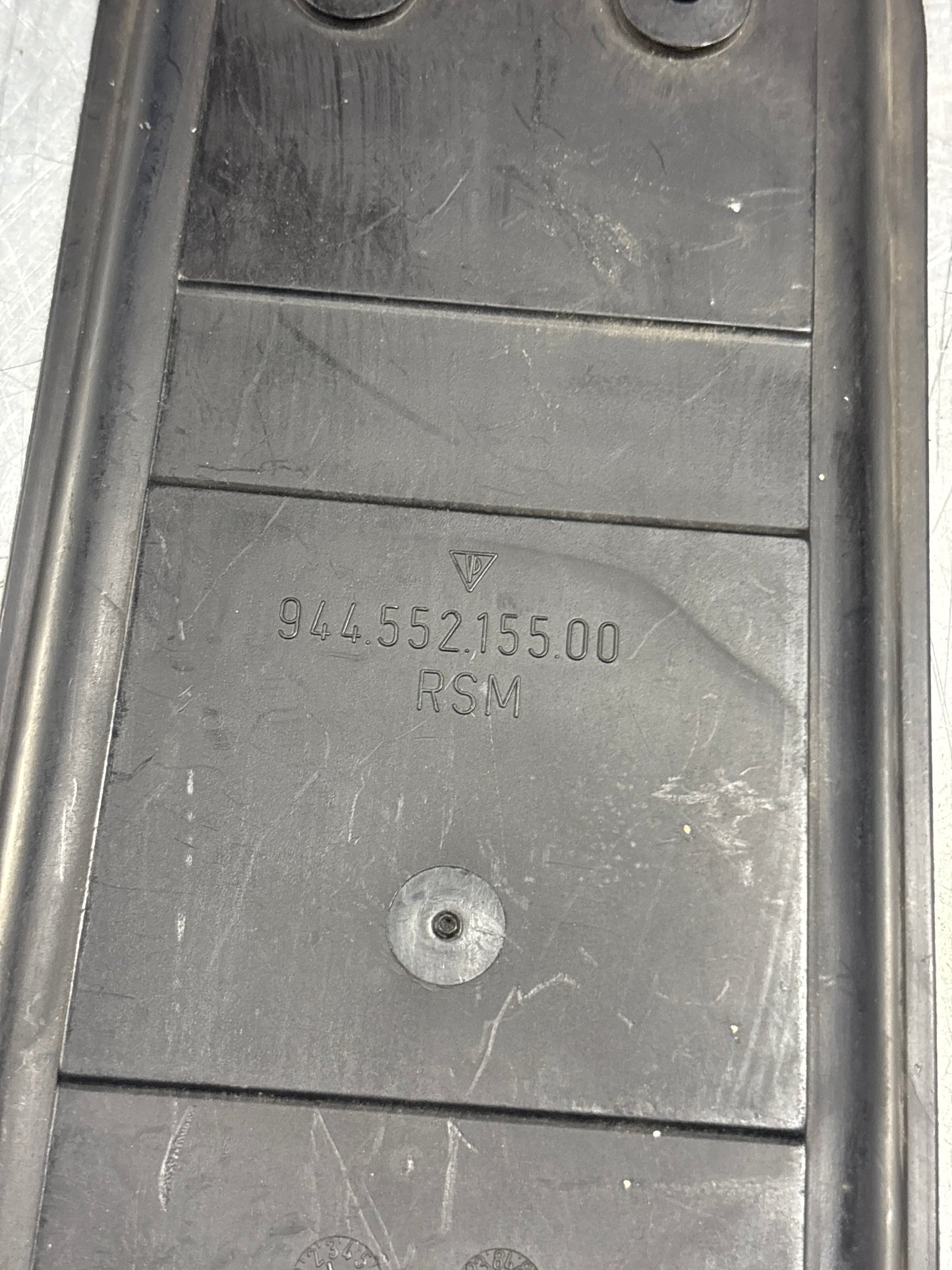 Porsche 968 center console tray, used 94455215500