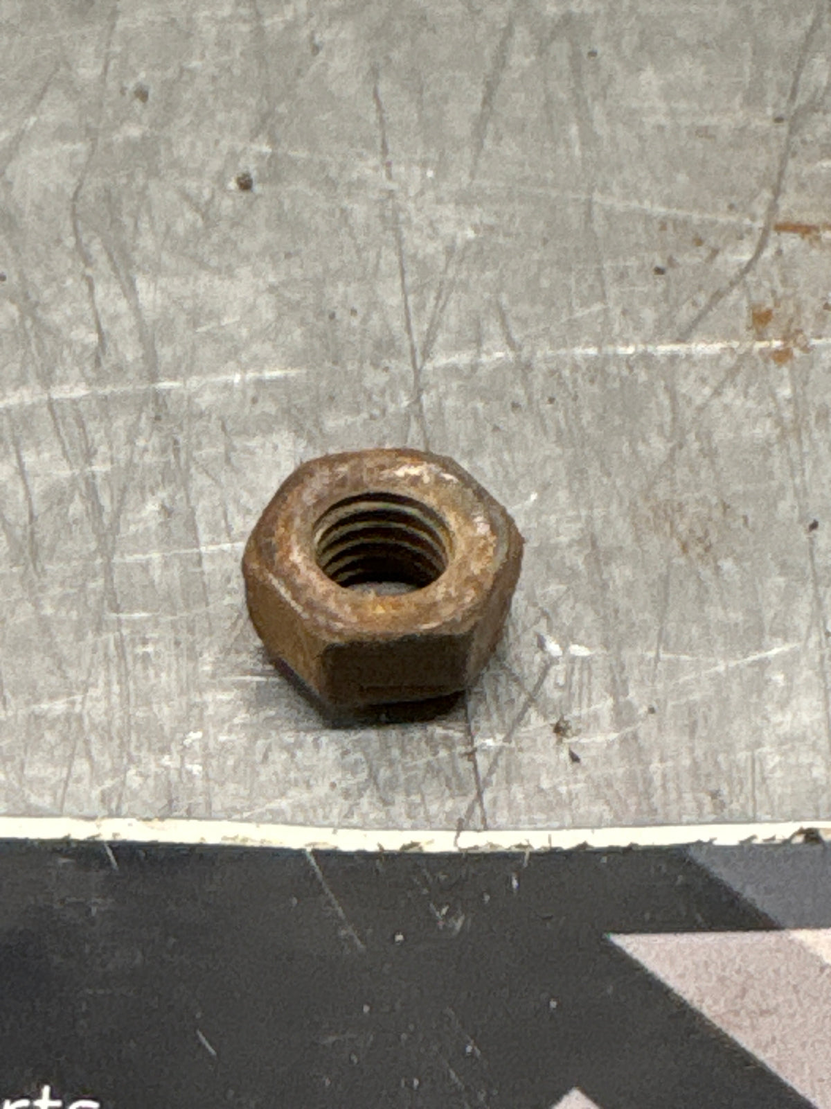 Porsche 914 engine carrier mount nut used 90091002202