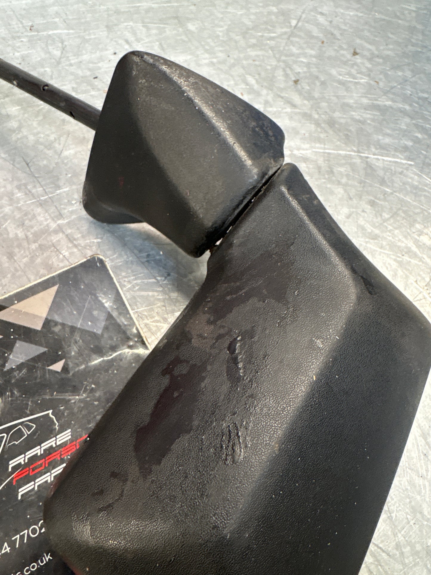 Porsche 924 early left side mirror, used