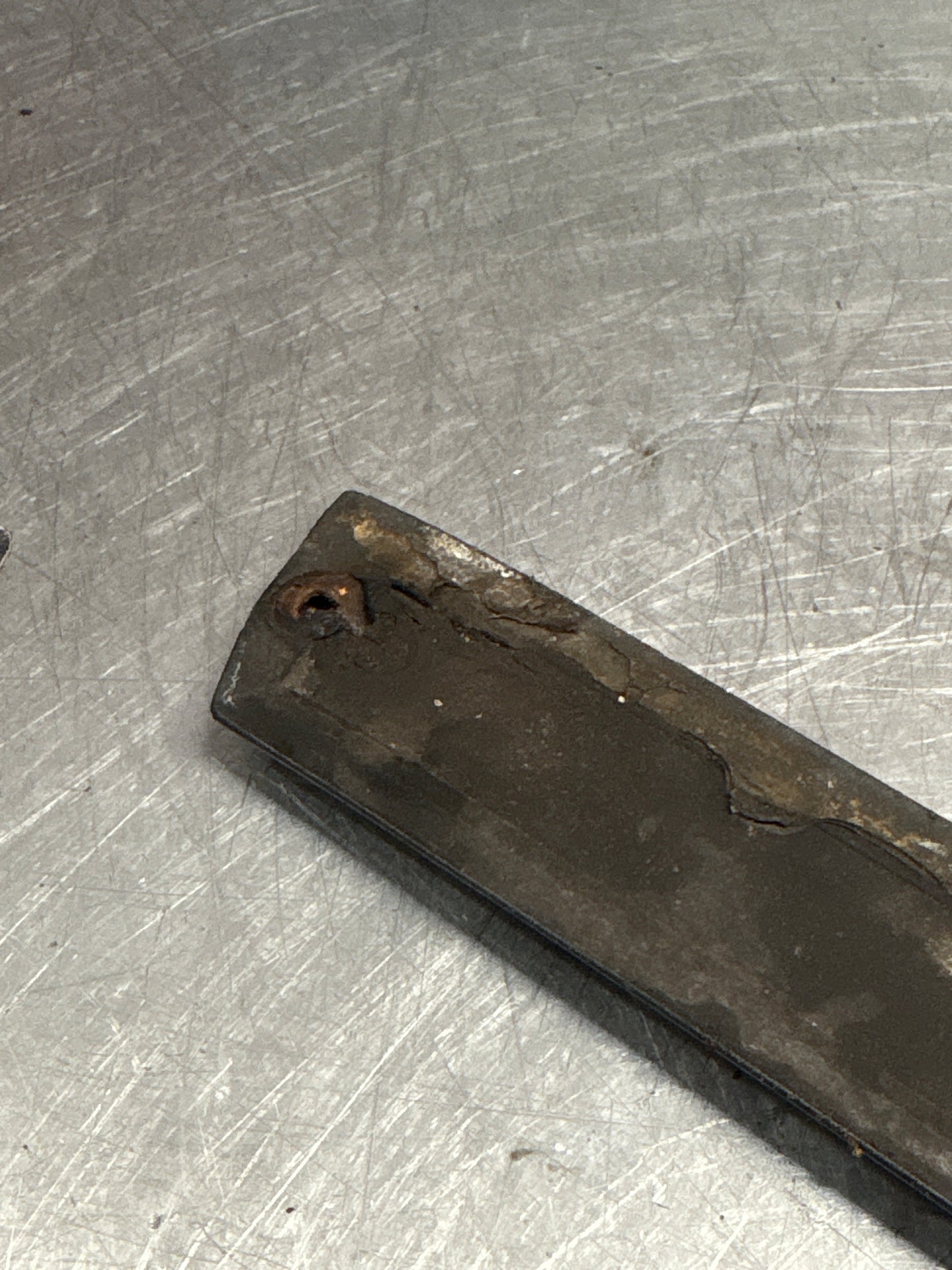 Porsche 928 Door Bump Strip left Side, for spares or repair 92855903303