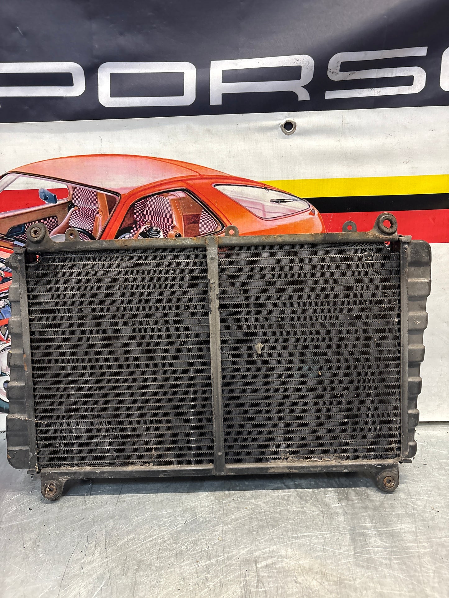 Porsche 924 radiator used 477121251A pressure tested