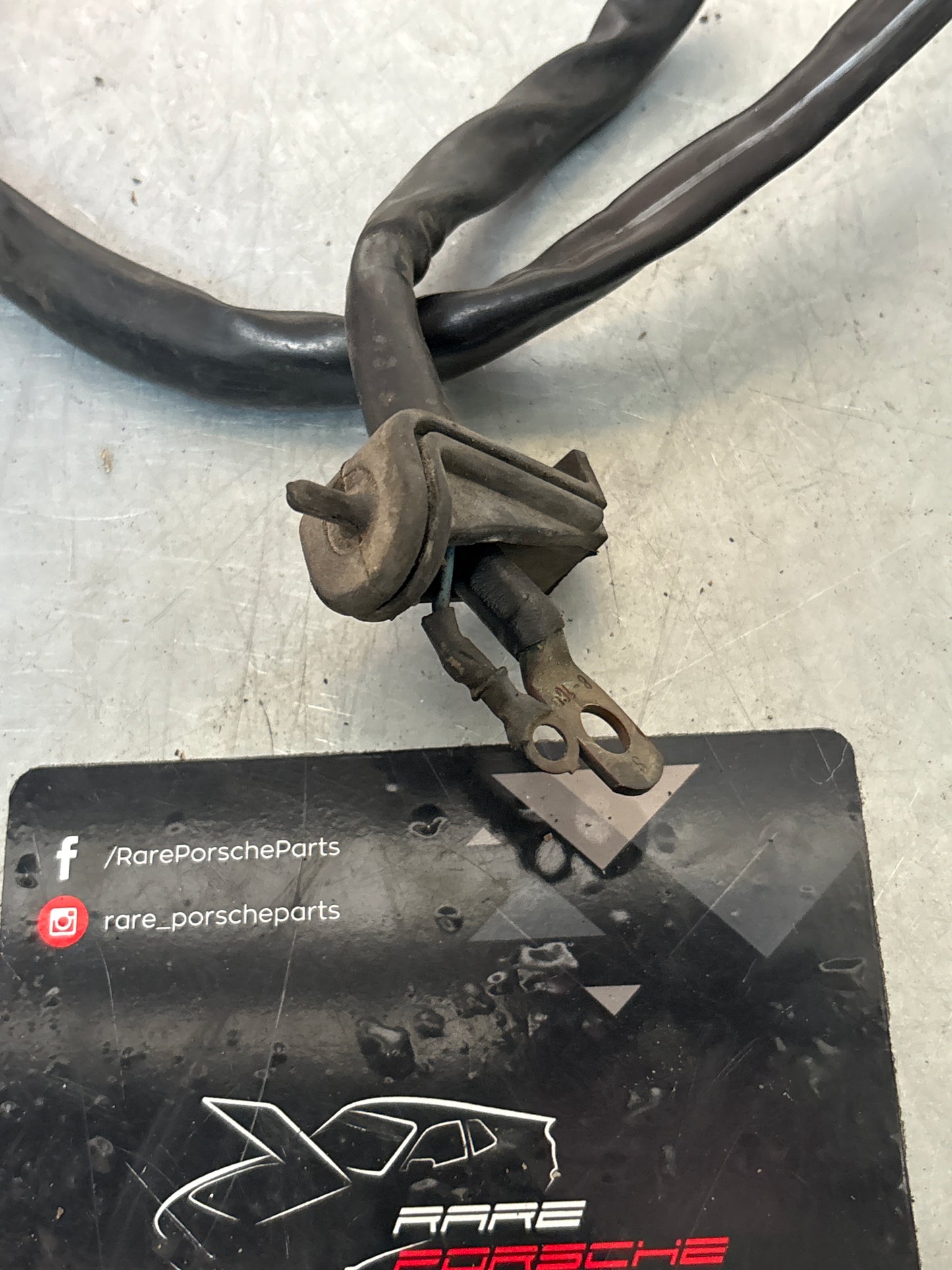 Porsche 944 alternator cable, used 85.5- for new dashboard