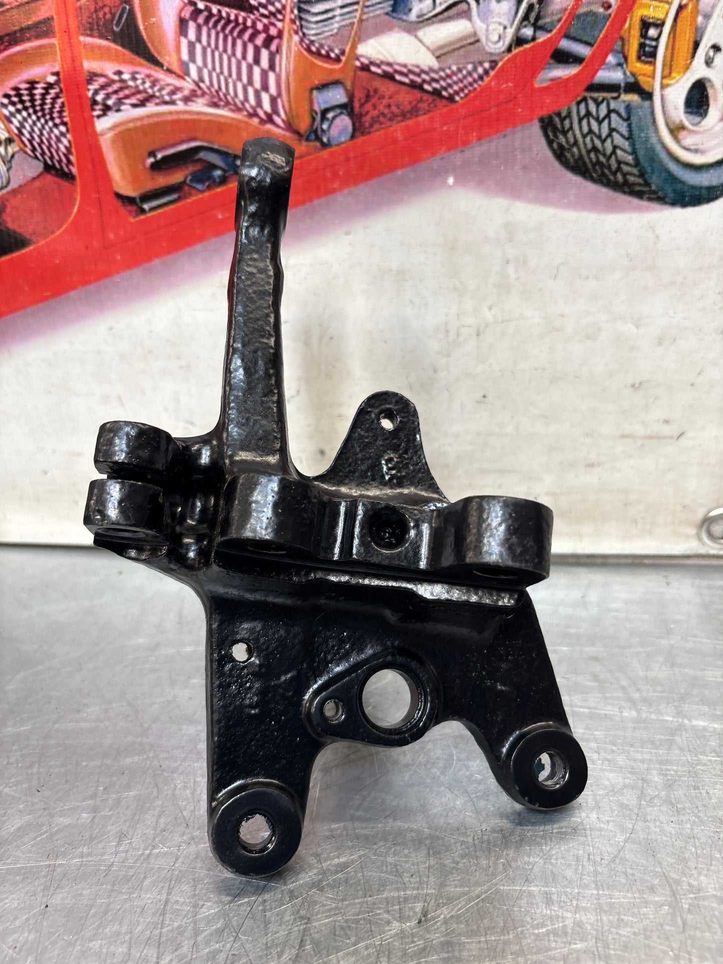 Porsche 944 Turbo 1986 front right steering knuckle, spindle axle 95134165601 used