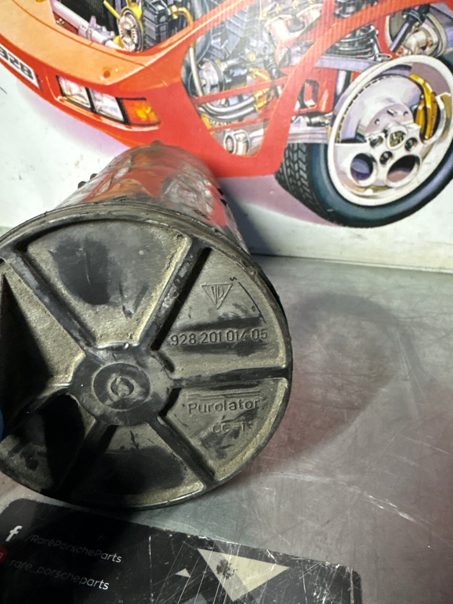 Porsche 924/944/928 Fuel Vapour Charcoal Canister, used 92820101405