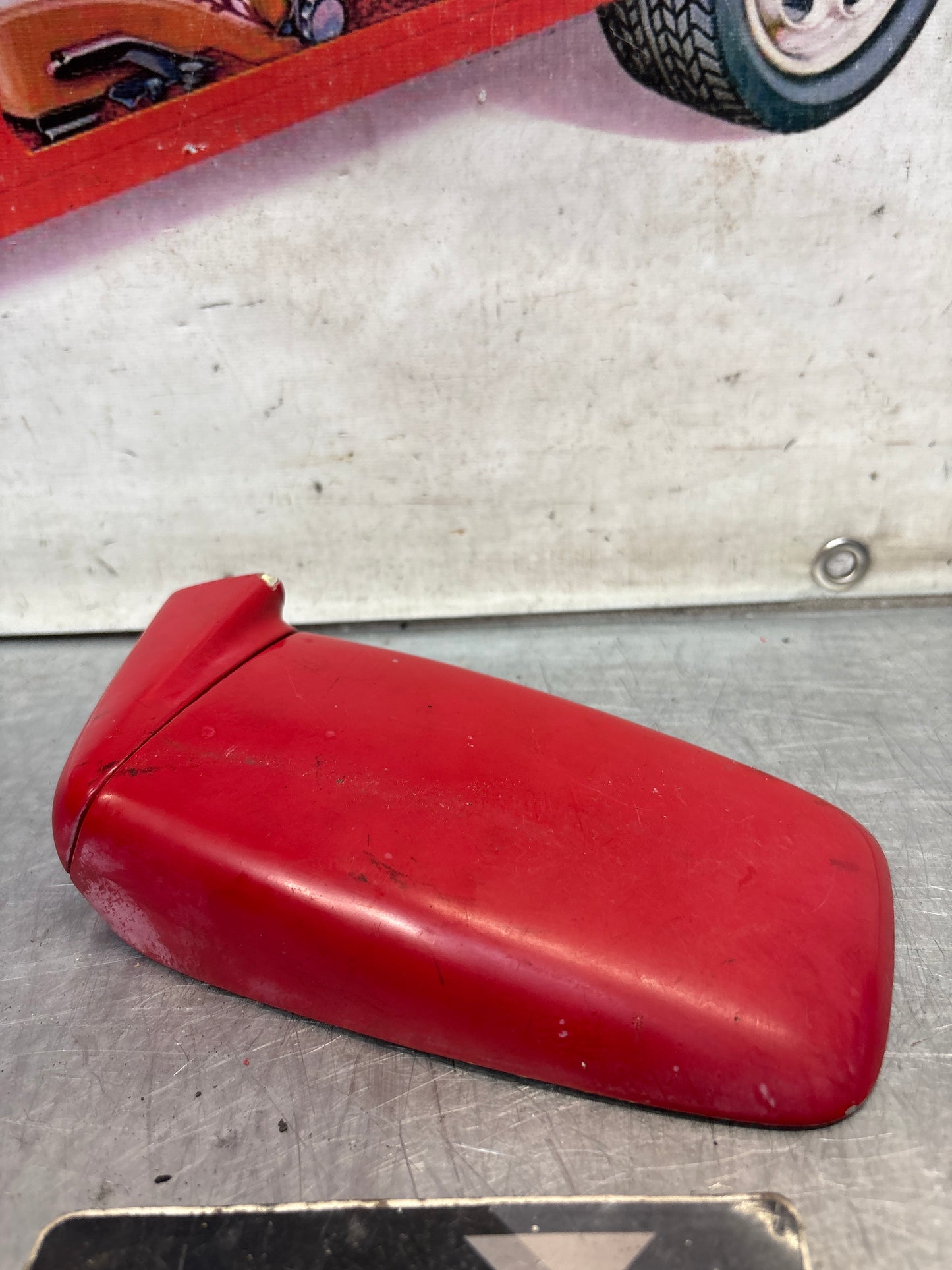 Porsche 924 944 928 mirror housing, used right 91173104403