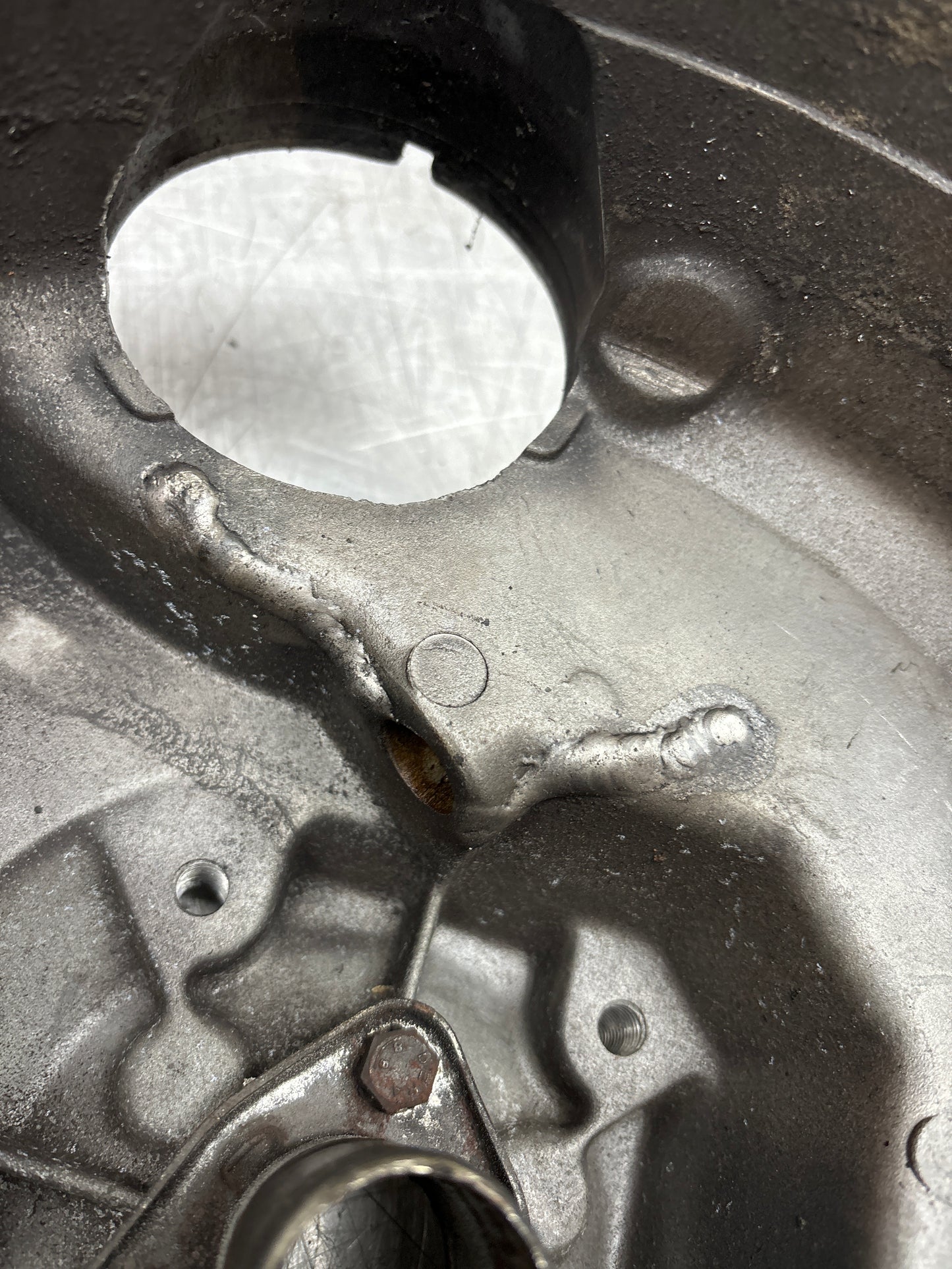 Porsche 944 S2 Bell housing 9441164015R, used, welded!!!