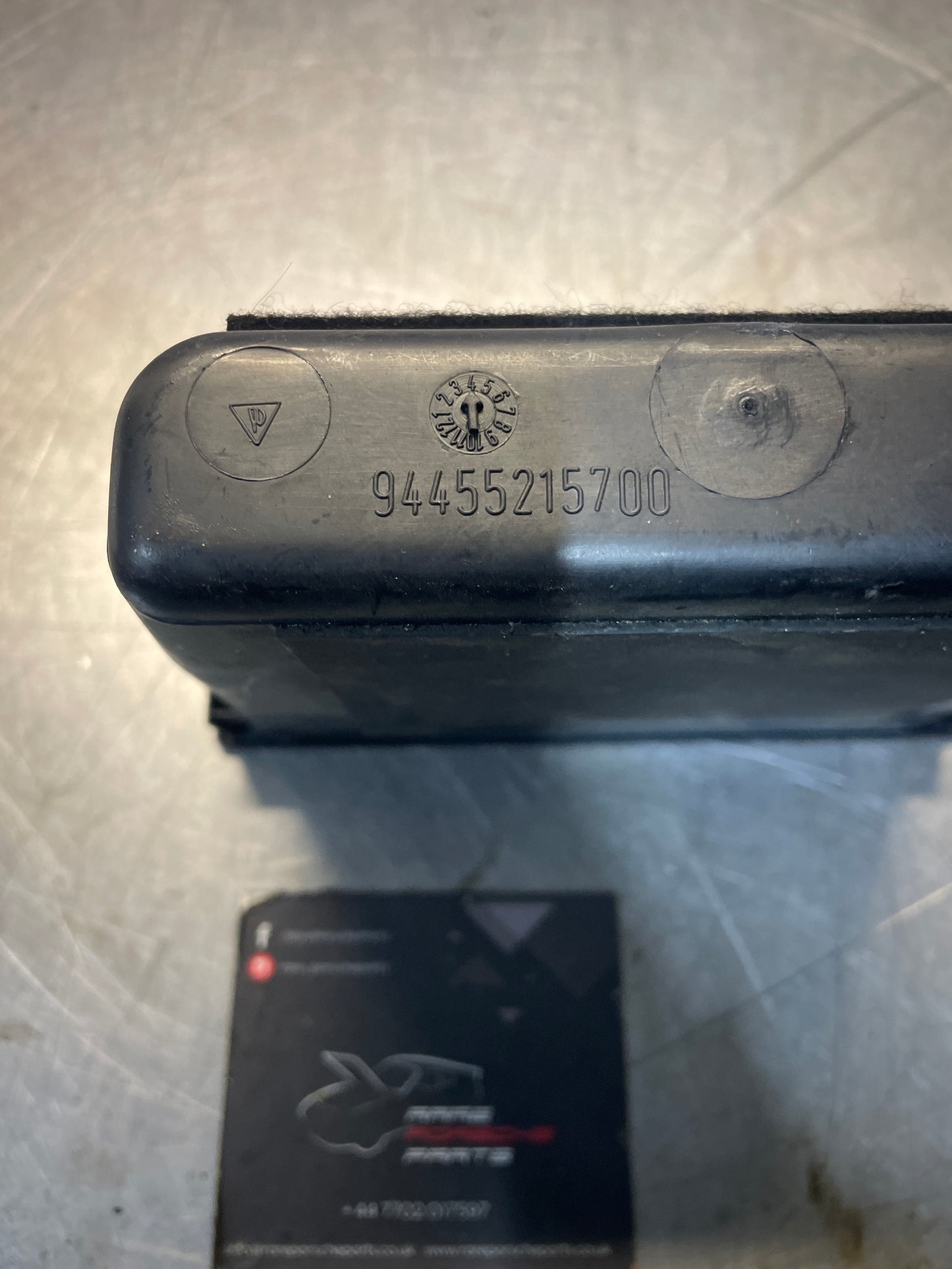 Porsche 944 (86-92) glove box cubby console tray pocket, used 94455215700