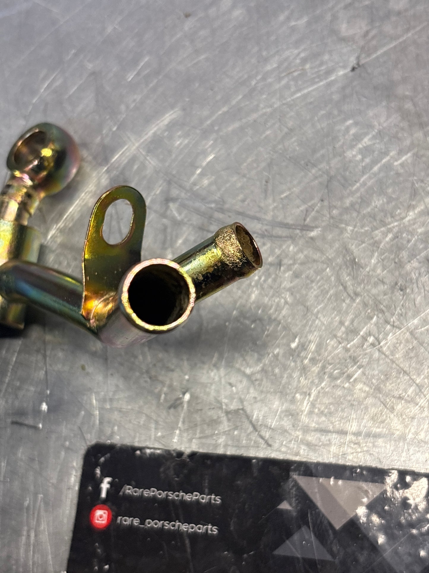 Porsche 944 Turbo Coolant pipe, water pipe 95110605605, refurbished