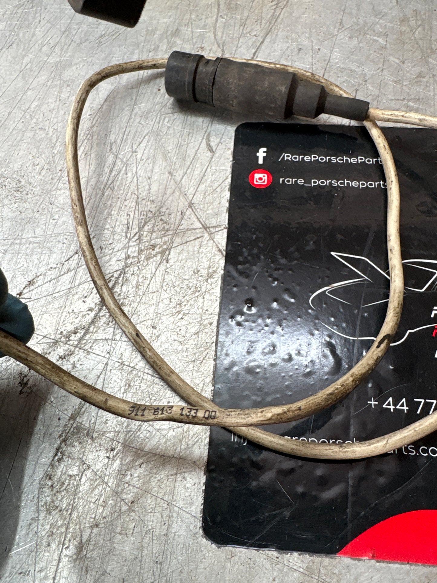 Porsche 924 / 944 / 911 door mirror microswitch cable, used 91161313300