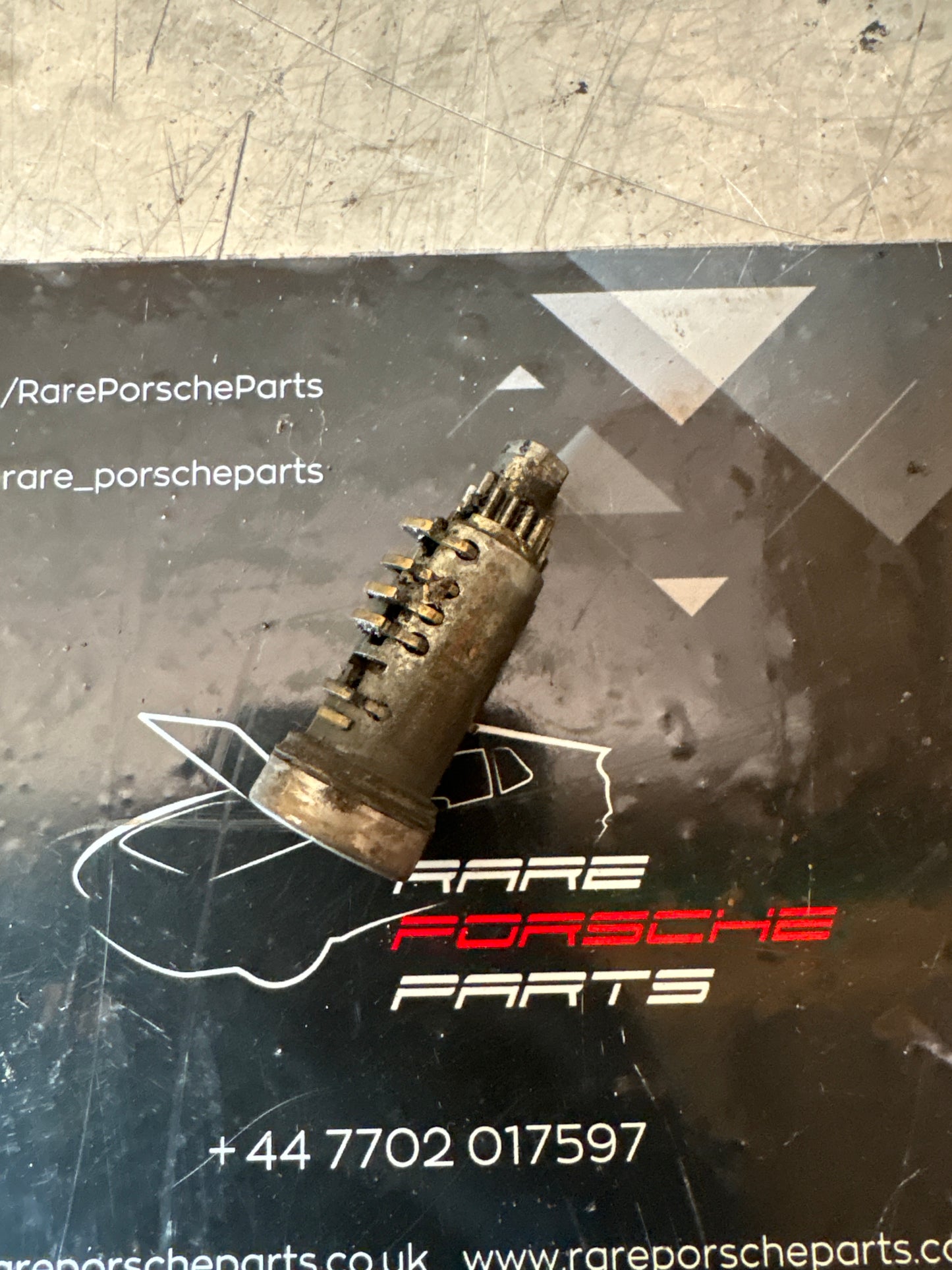 Porsche 924 / 944 door lock barell cylinder, without key, for spares or repair