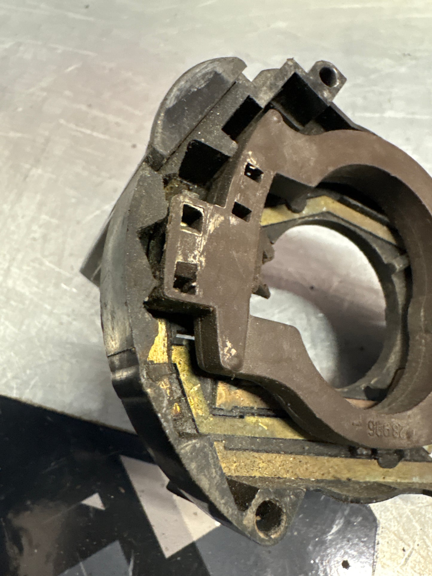 Porsche 924/944 Brown Wiper stalk. 477953902 used, spares or repair