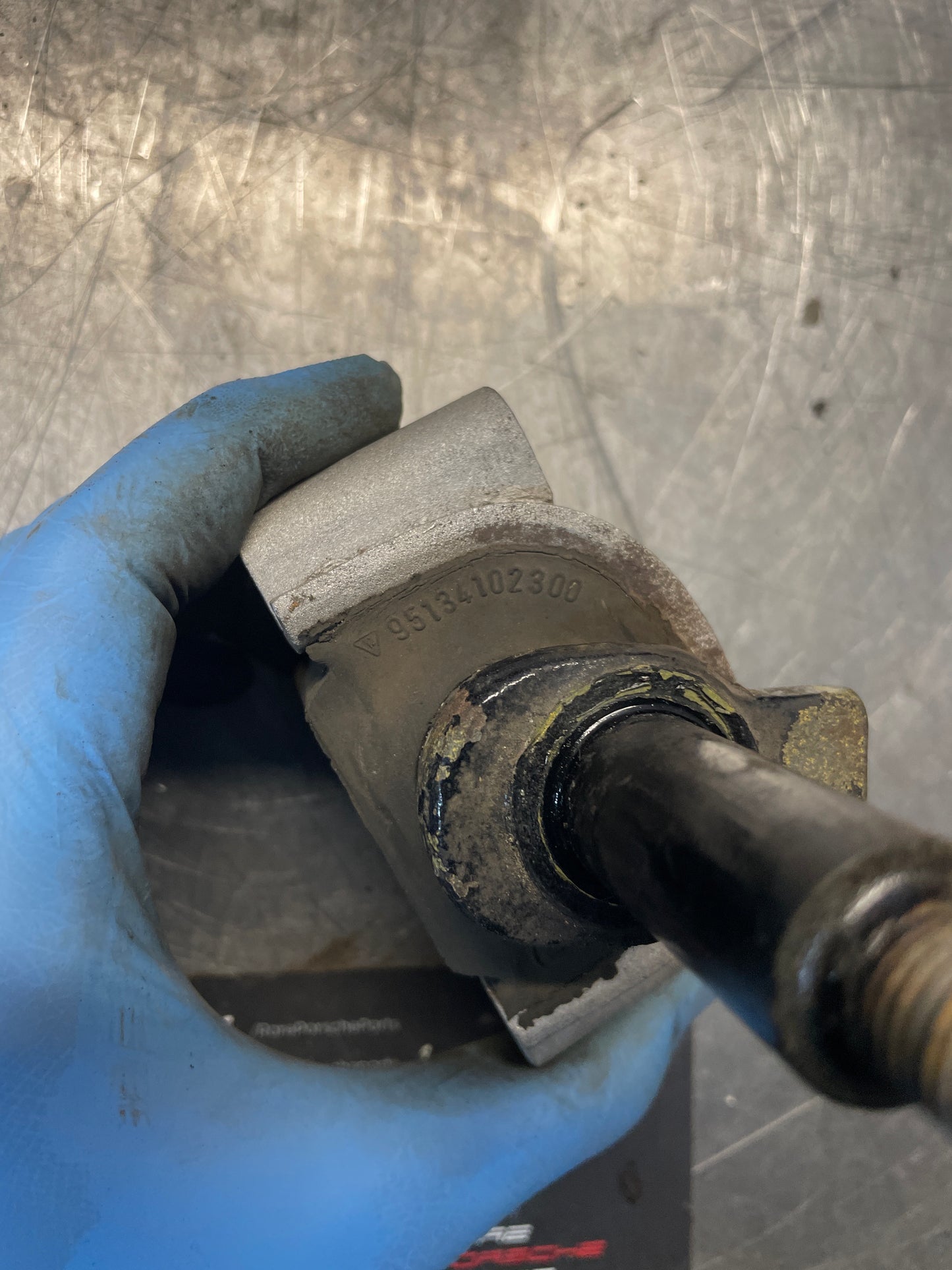 Porsche 944 / 968 control arm mount, 95134102300 used