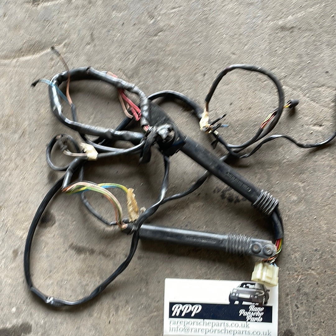 Porsche 928 S2 1986 Drivers Door wiring harness, loom, spares or repair from a LHD car