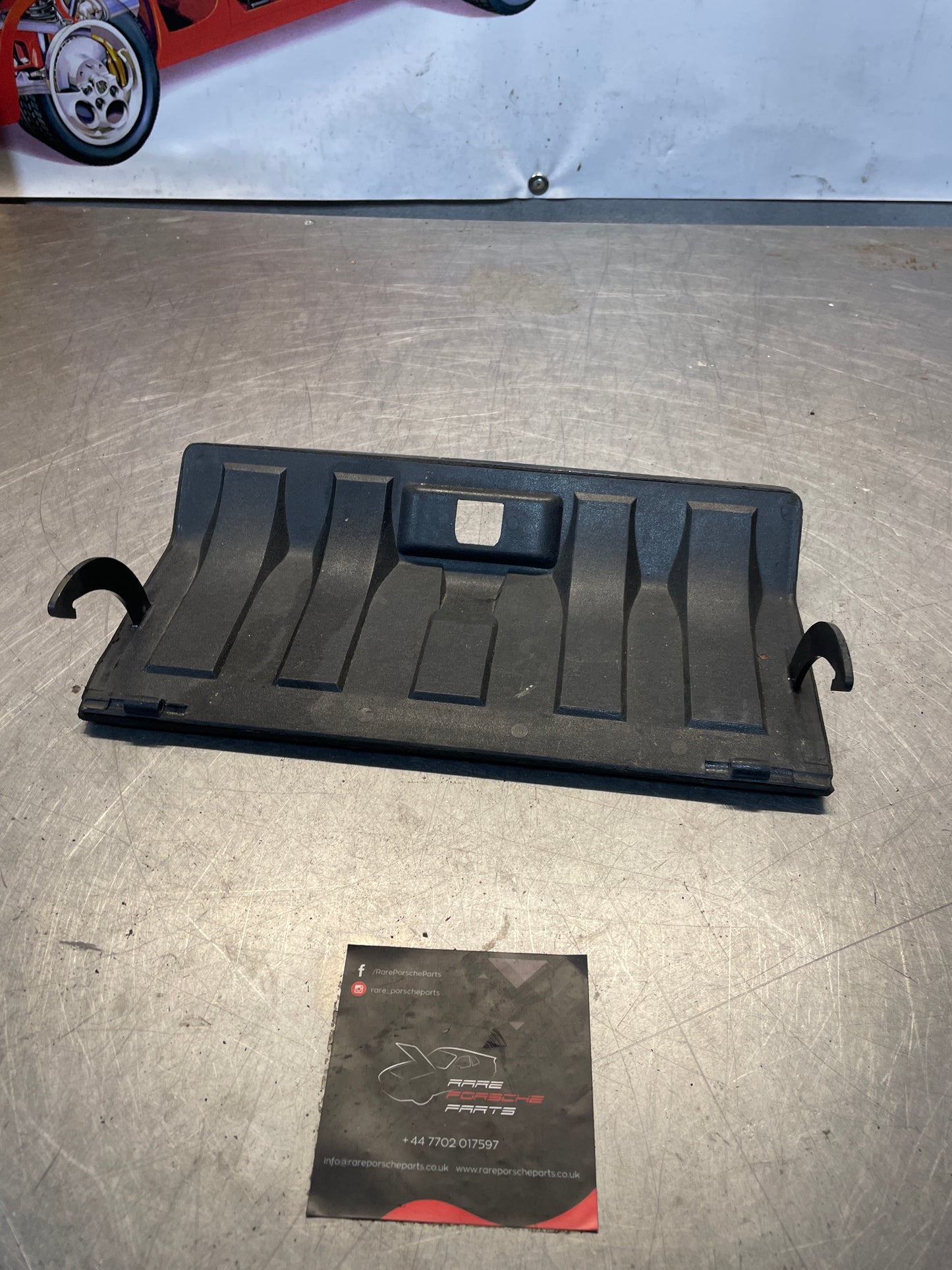 Porsche 924 944 Black glovebox lid, used 477857123
