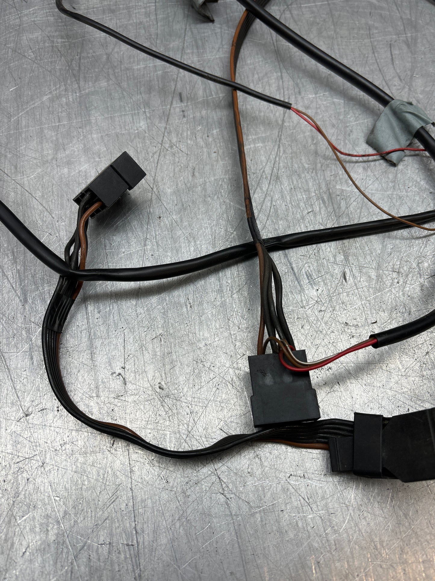 Porsche 928 S2 1986 Heckklappen-Kabelbaum, Kabelbaum, aus einem Linkslenker-Auto, gebraucht