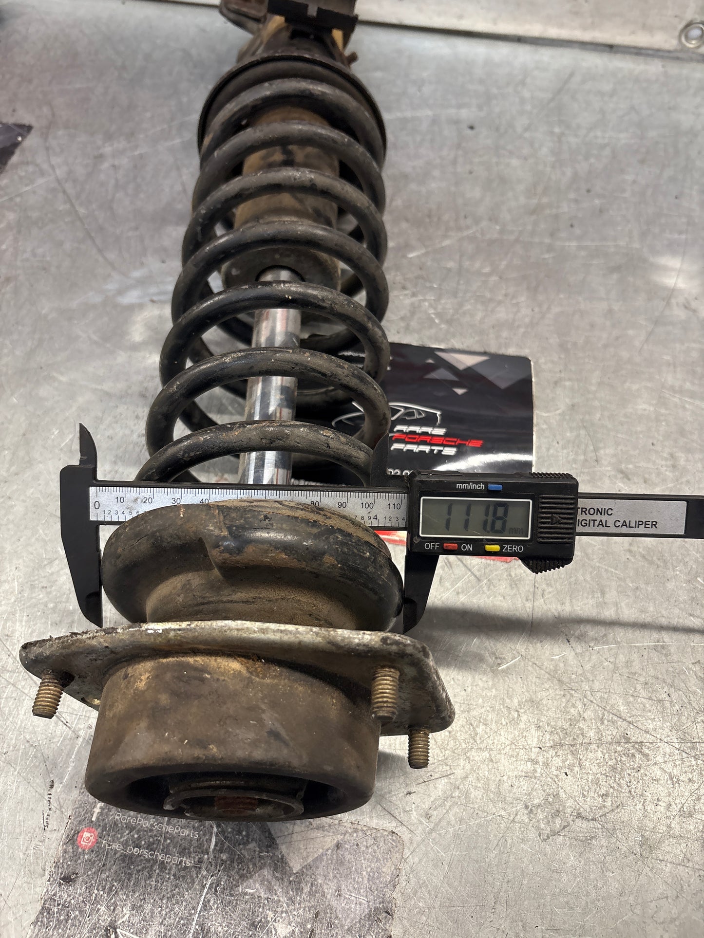 Porsche 944 S2 front shock absorber, used 95134303205