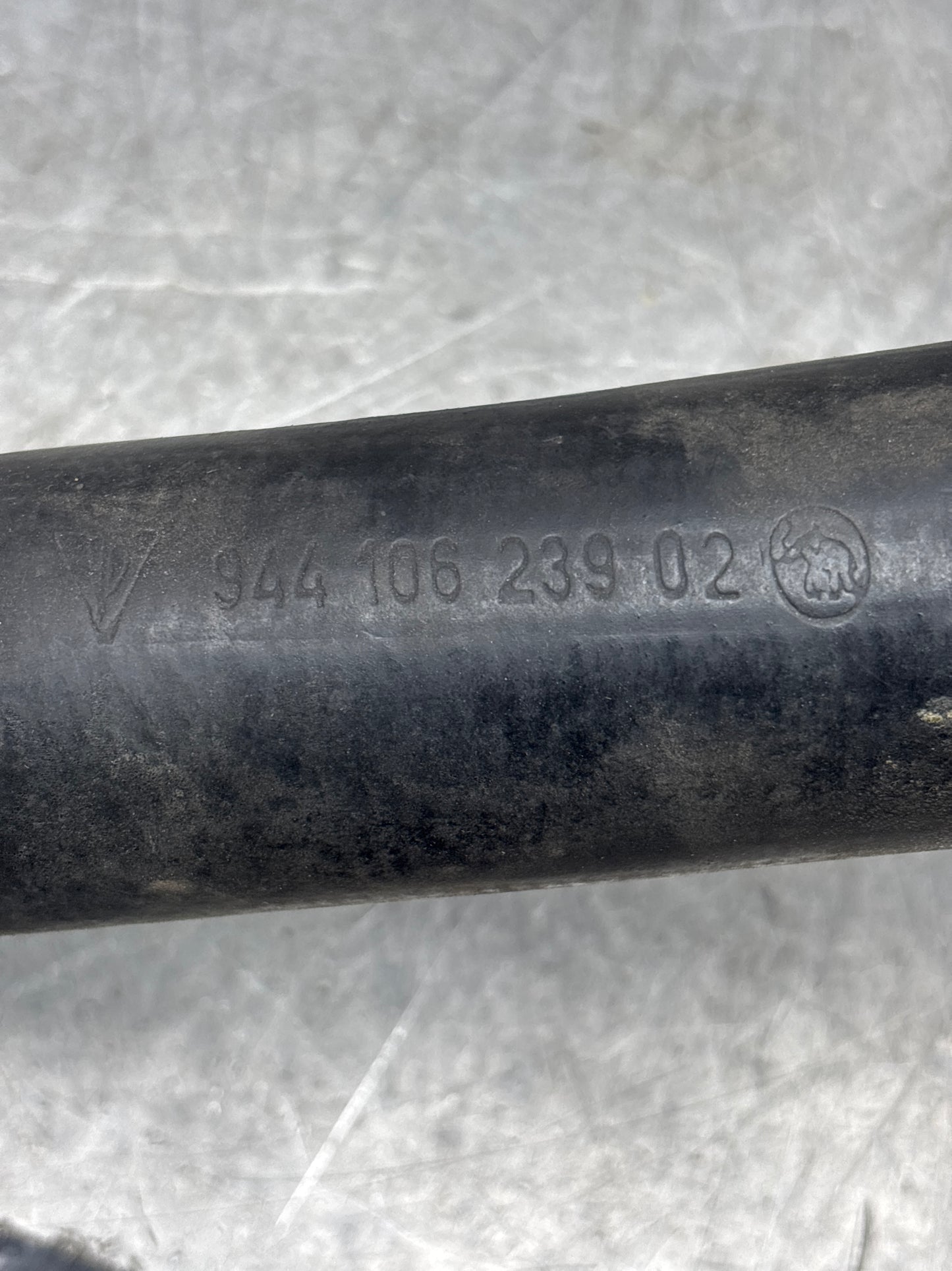 Porsche 944 2.5 82-85.5 Coolant Hose, Upper Radiator to Cylinder Head 94410623902 used