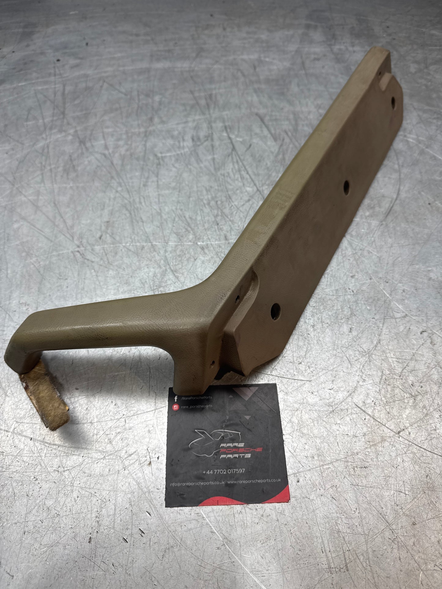 Porsche 924 944 bracciolo con maniglia per portiera destra, beige, usato