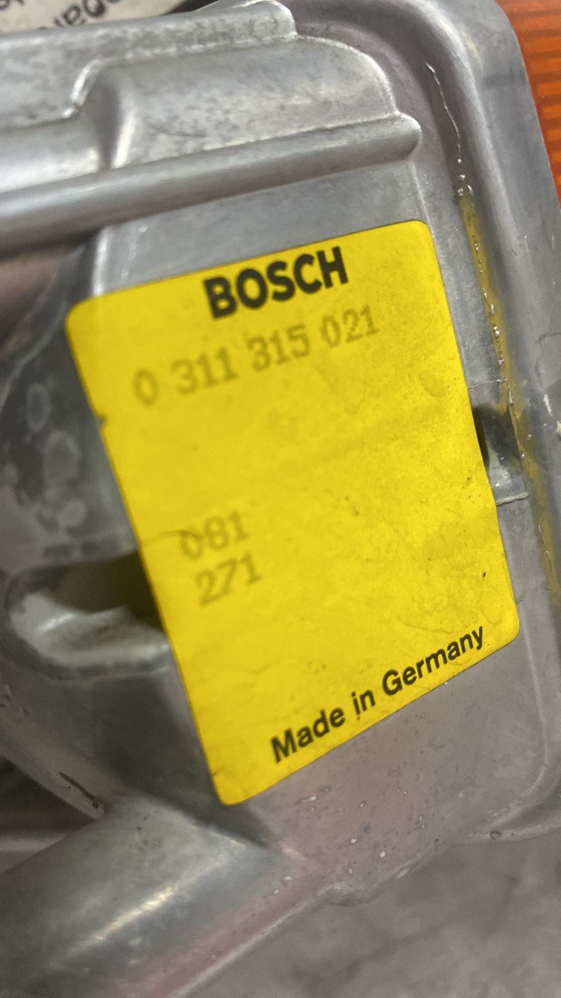 Porsche 928 S4 GT GTS additional headlight, driving light, left, 92863144900 used, Bosch