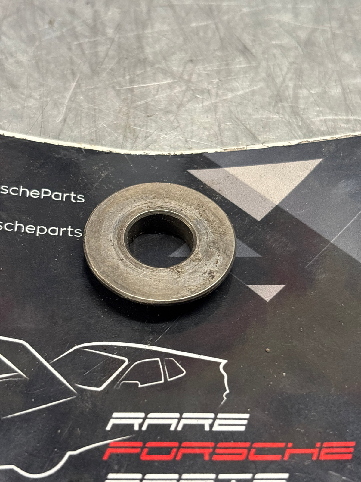 Porsche 924 lower concave washer, used 046109629