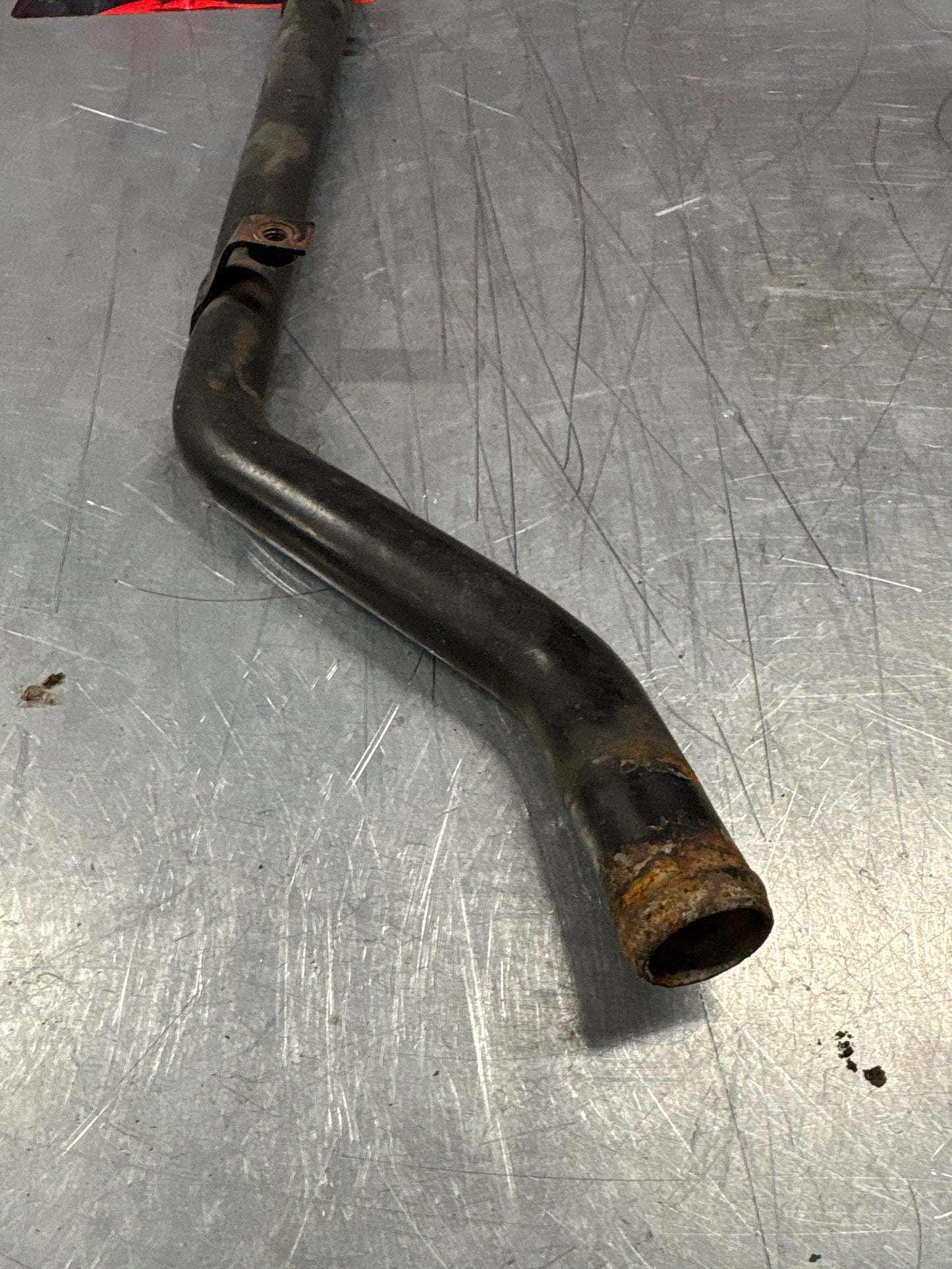 Porsche 924 Turbo metal water pipe 93110626301, used