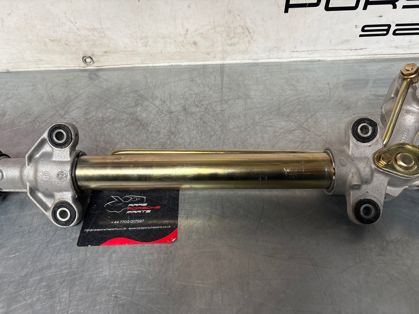 Porsche 928 928S right hand drive, RHD steering rack, refurbished -86