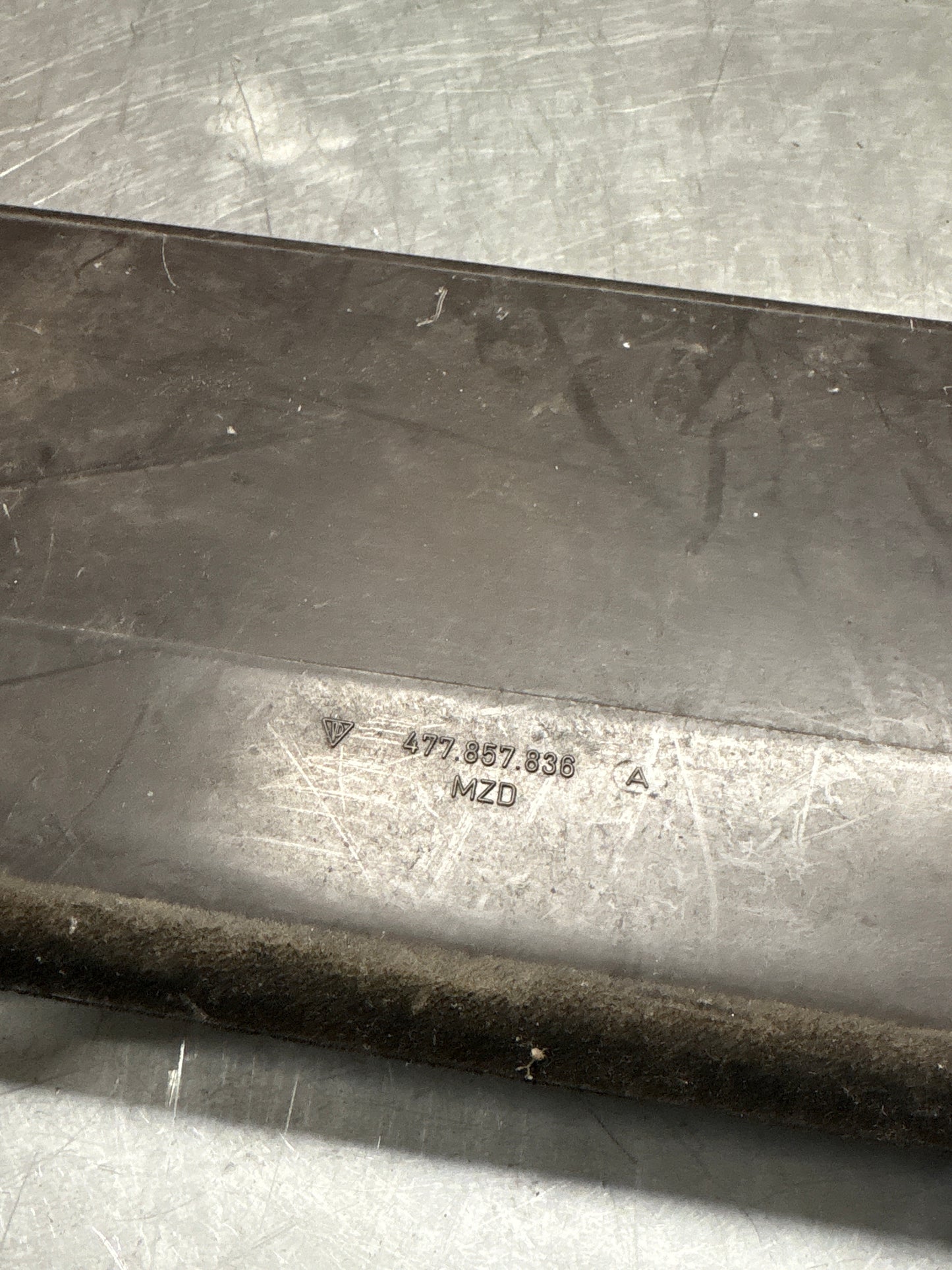 Porsche 924 944 under glove box shelf, 477857836A LHD only, for spares or repair