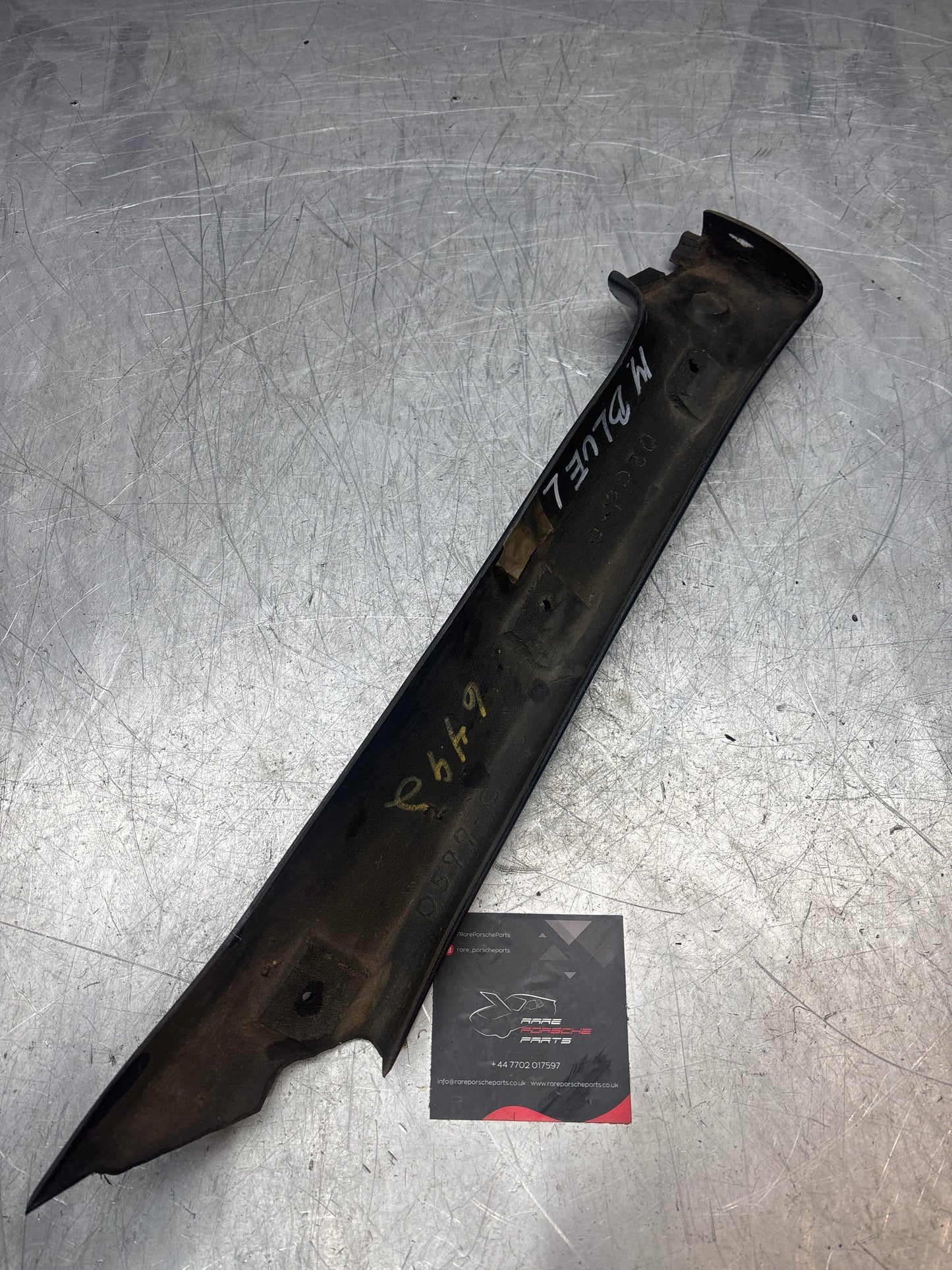 Porsche 944 Cabrio left A pillar cover 94155505310, marine blue