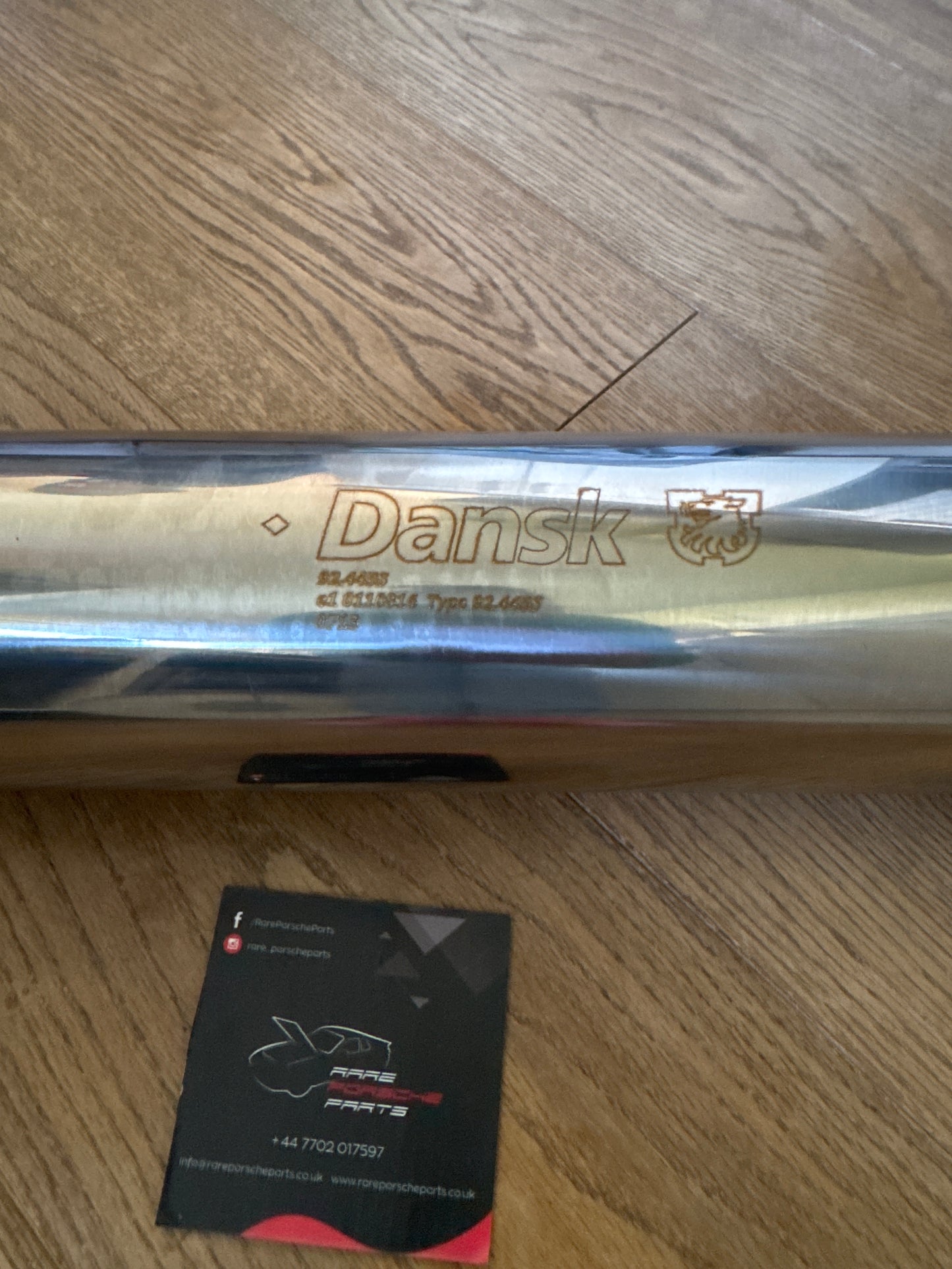 Porsche 944 924S Dansk exhaust front silencer 1620500100 / 94411198501 New NOS