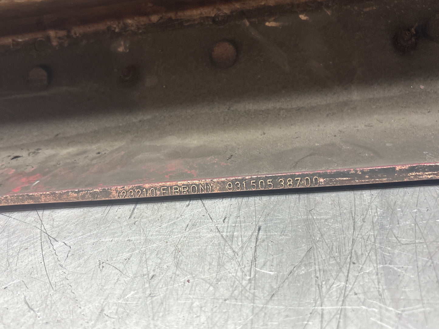 Porsche 944 S2/Turbo rear bumper, used 93150538700 / 95150506900