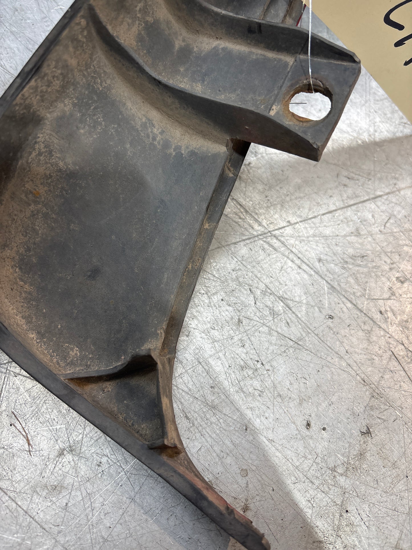 Porsche 944 lower door sill trim molding right side, spares or repair 9515591600