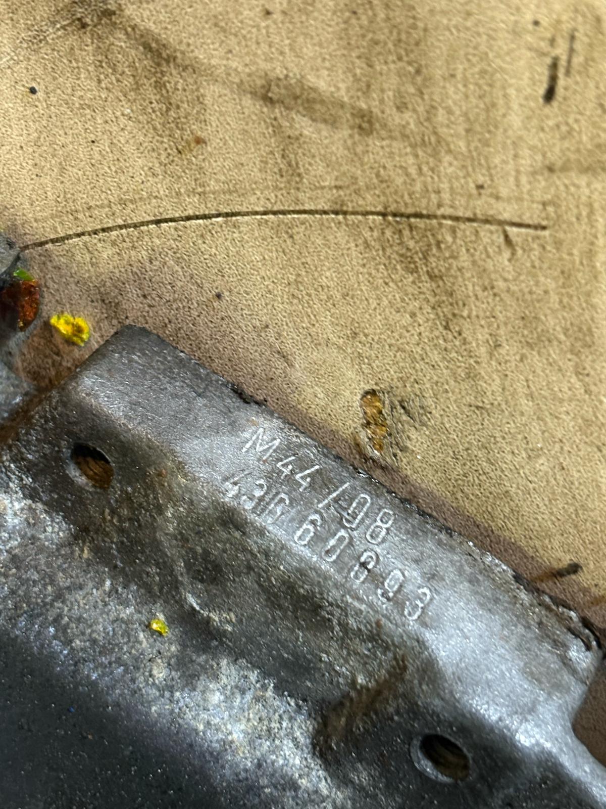 Porsche 924S 944 M44/08 short block, used