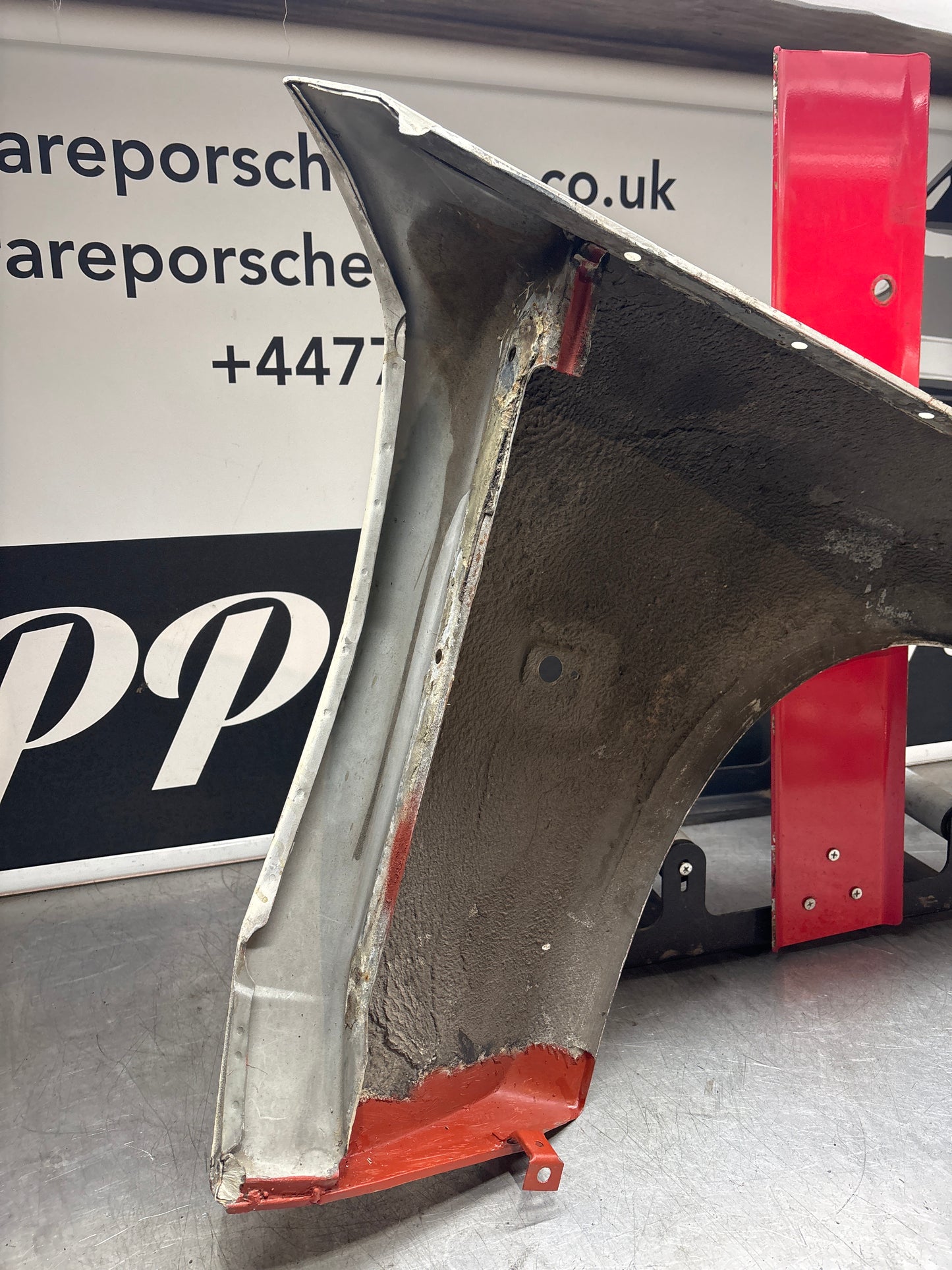 Porsche 944 early, N/S left front wing, used 93150302103 no rust