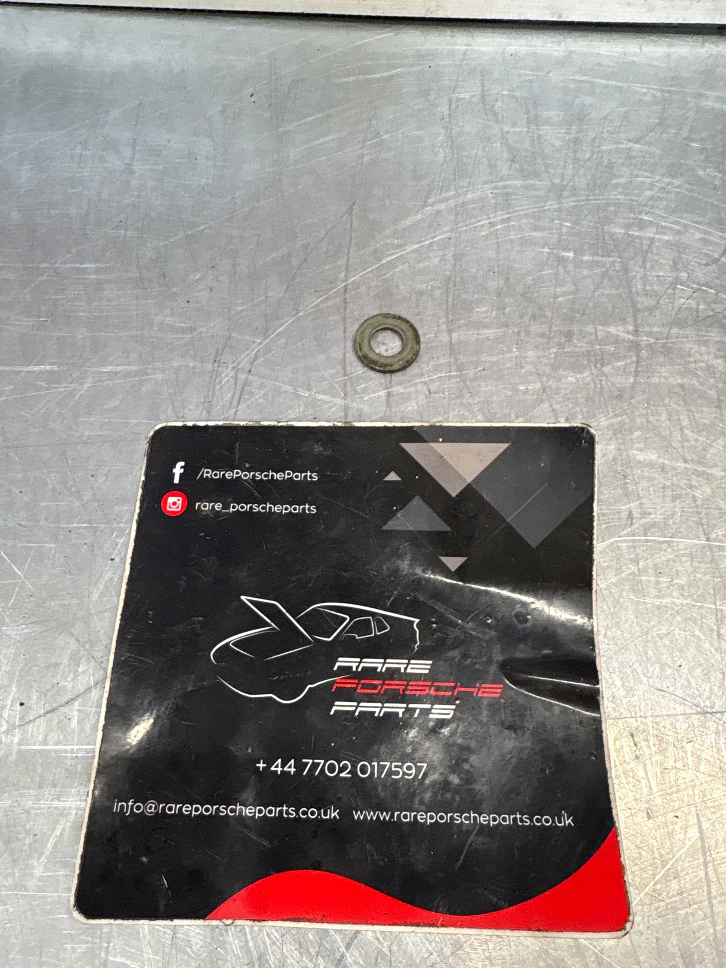 Porsche 924 944 screw plate, used 90002500902