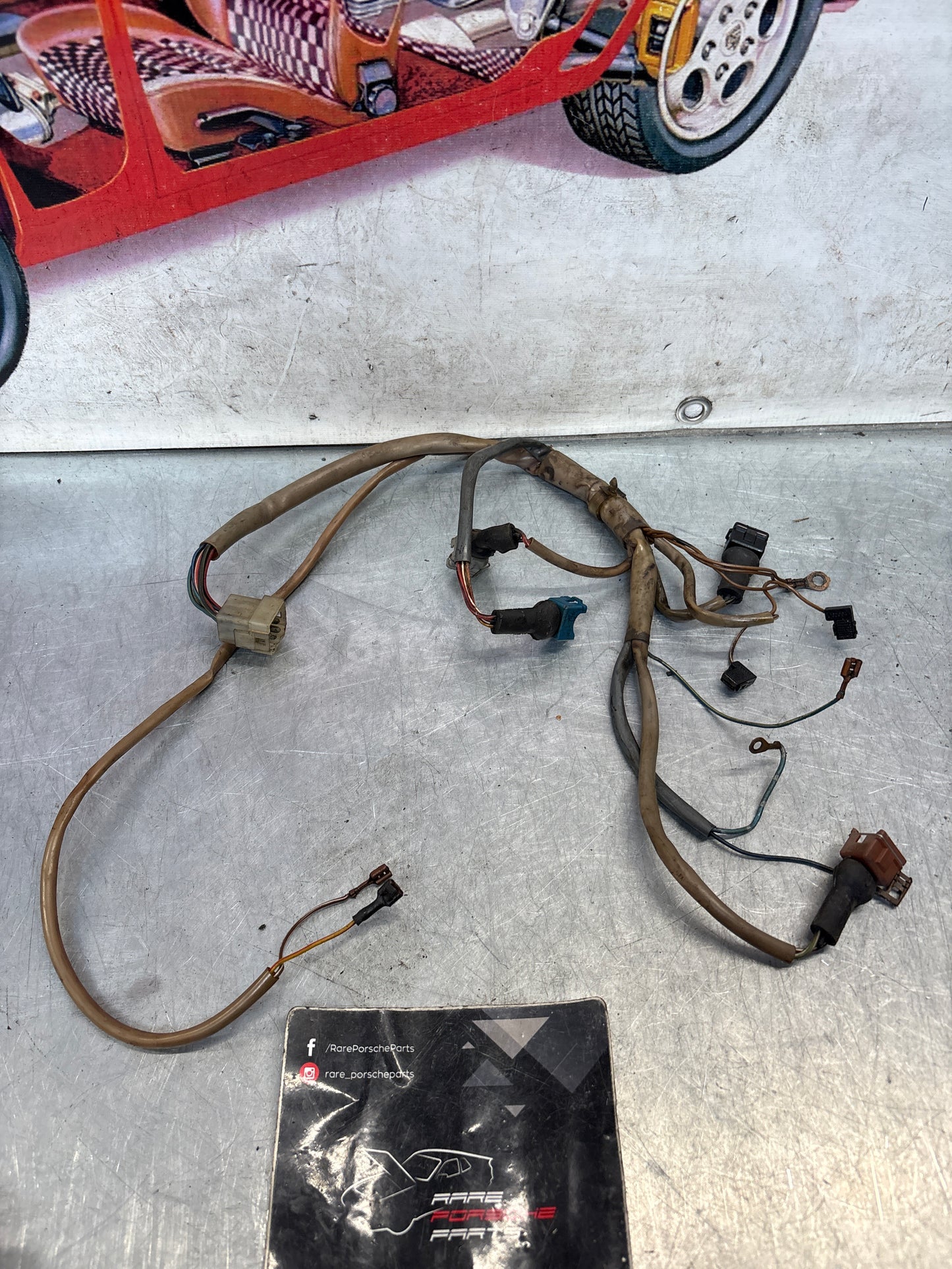 Porsche 924 80-85.5 Engine loom, used 477971761D