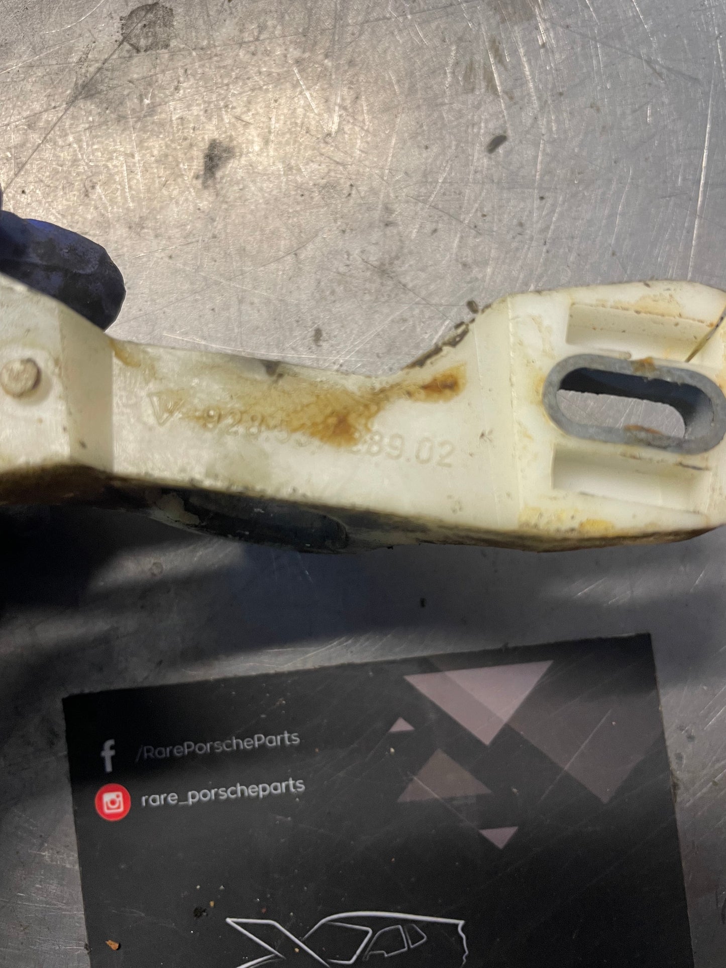 Porsche 928 window guide tube slide, Left, 92853728902 used