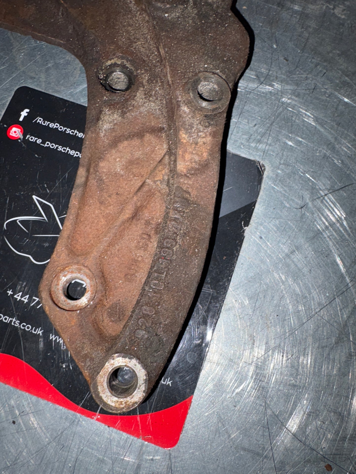 Porsche 928 S4 Starter Bracket, used 9281011932R