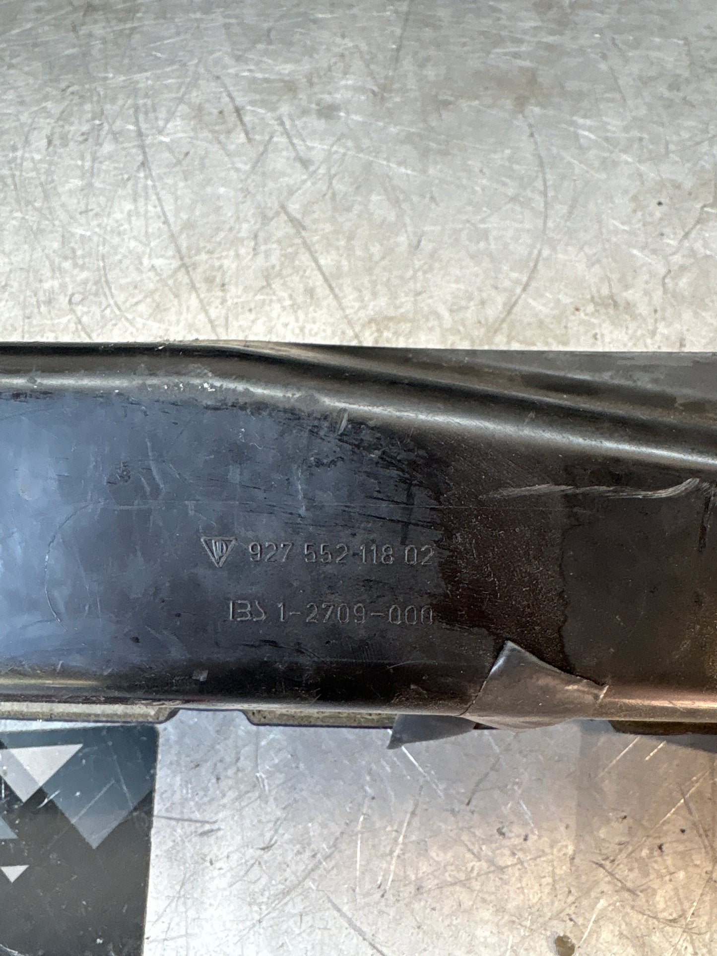 Porsche 928 parcel shelf, used marine blue, used RHD only!! 92755211802