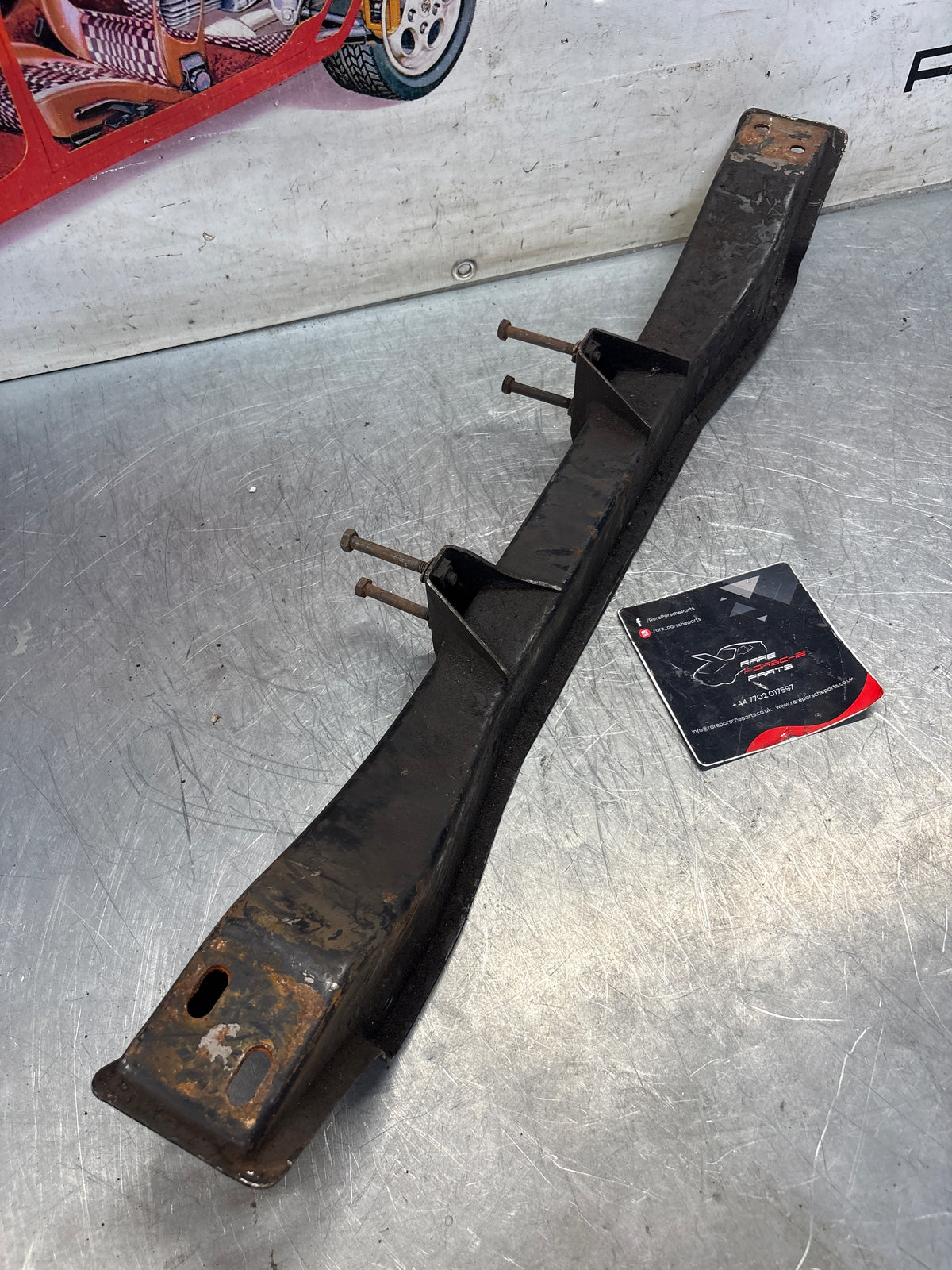 Porsche 924 engine cross member, used 477407321J