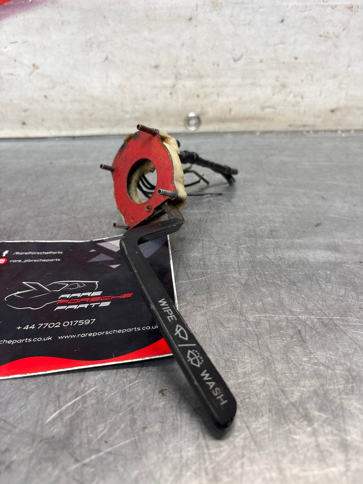 Porsche 914 steering coloumn wiper switch, used 91461391515