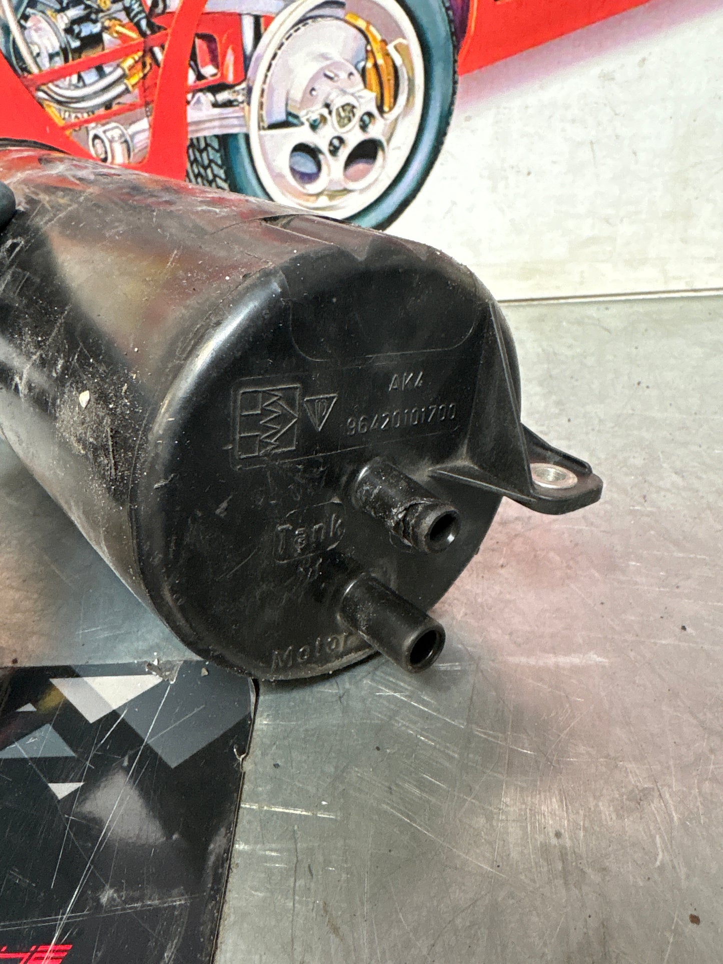 Porsche 964 Fuel Vapour Charcoal Canister, used 96420101700