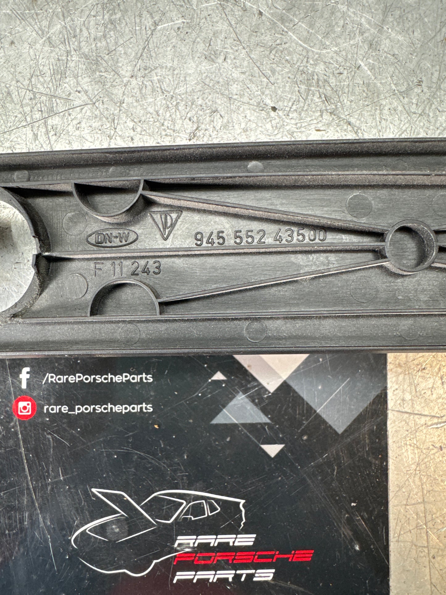 Porsche 944 oval dash switch surround trim 94555243500 used, RHD